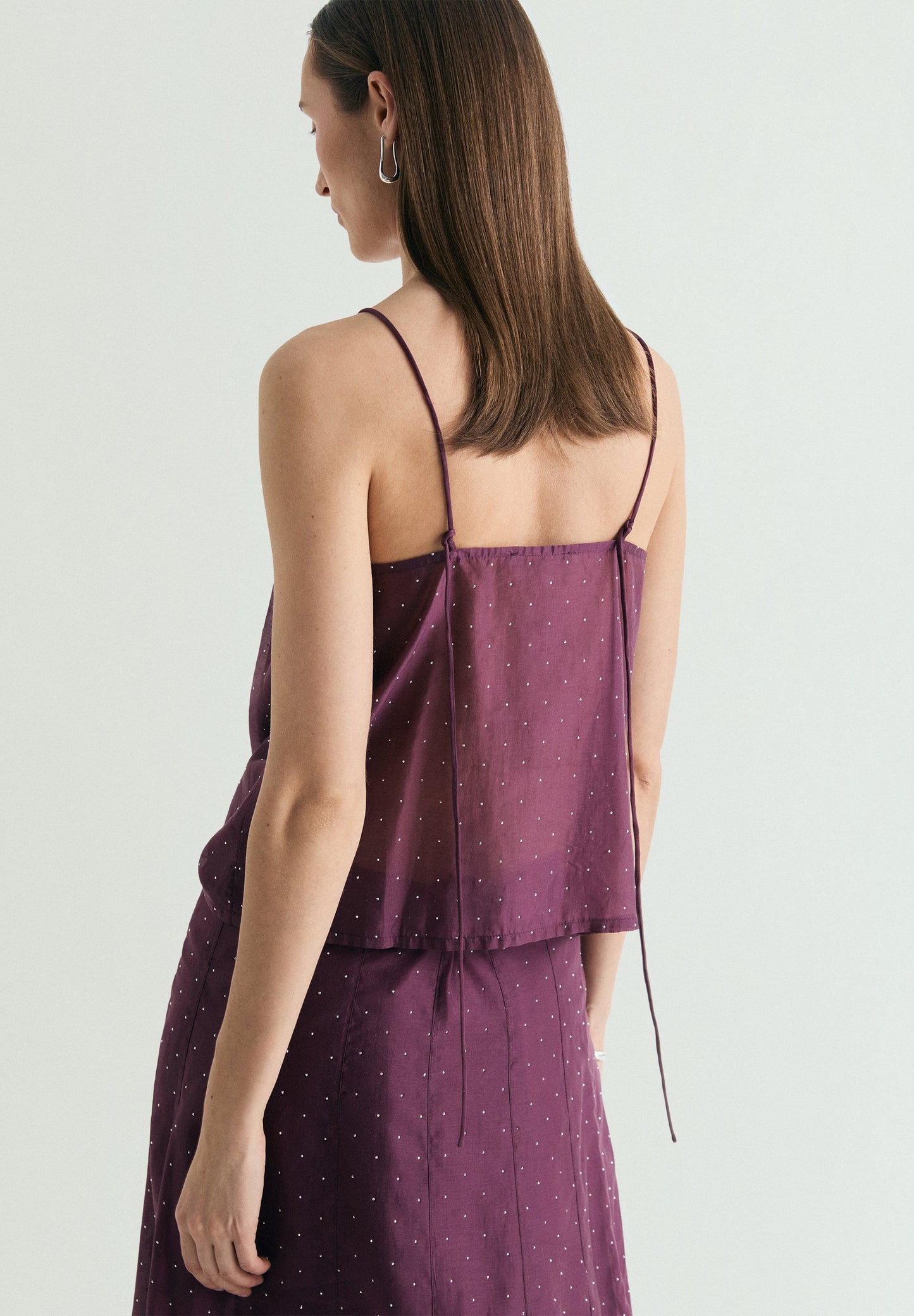 TOP SATINADO STRASS
