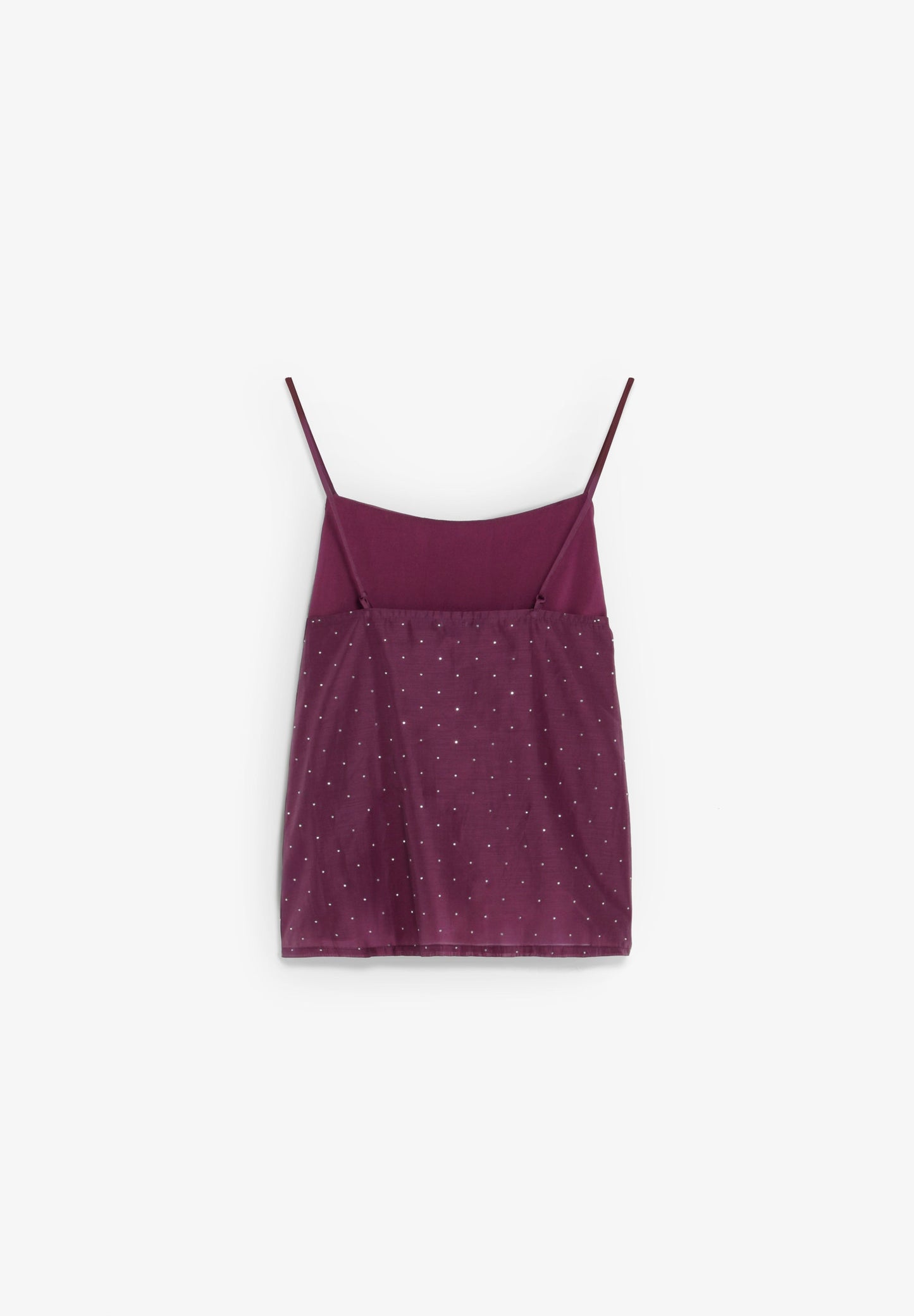 TOP SATINADO STRASS