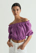 TOP CALADO CUELLO BARCO
