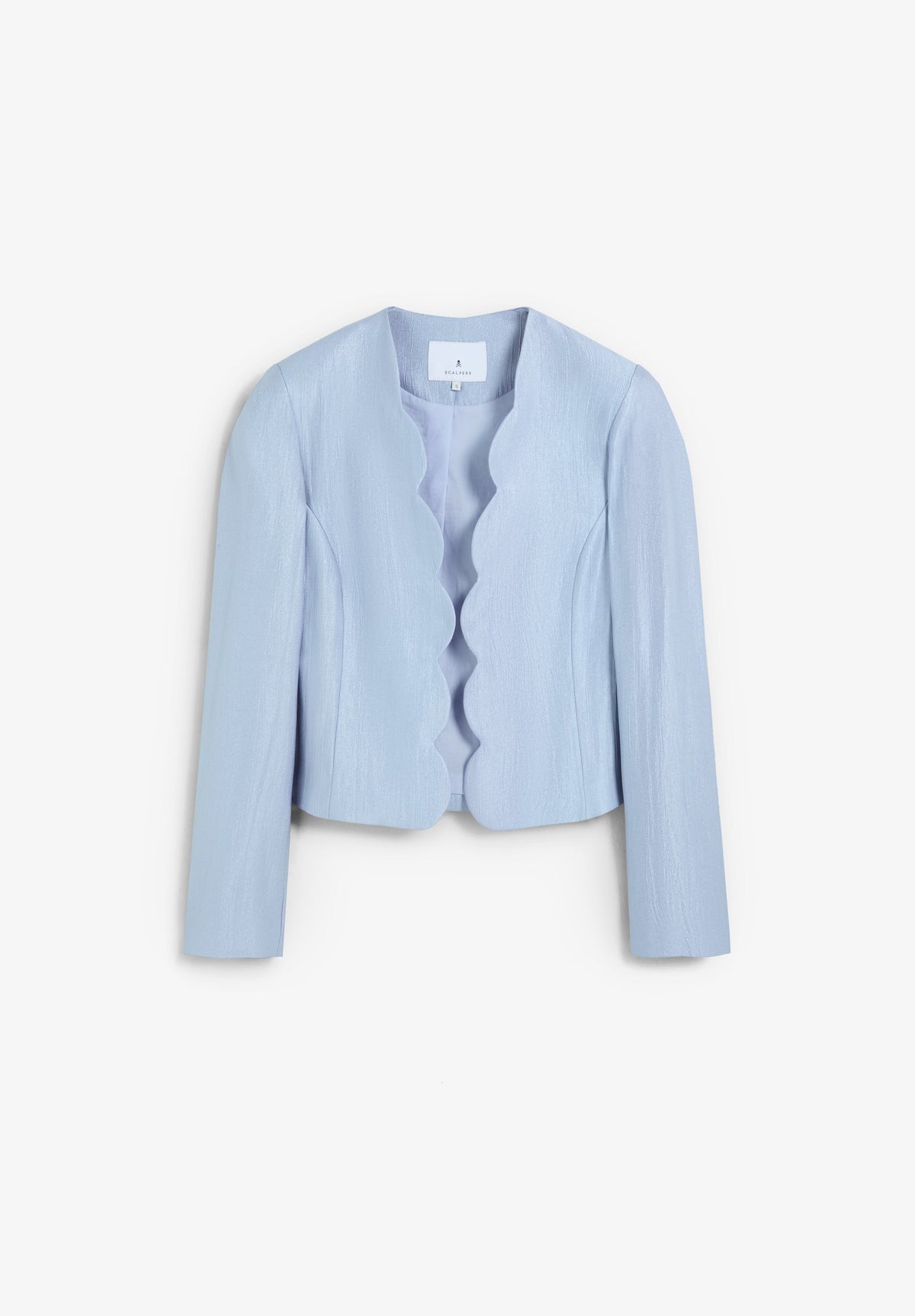 BLAZER CROP JACQUARD