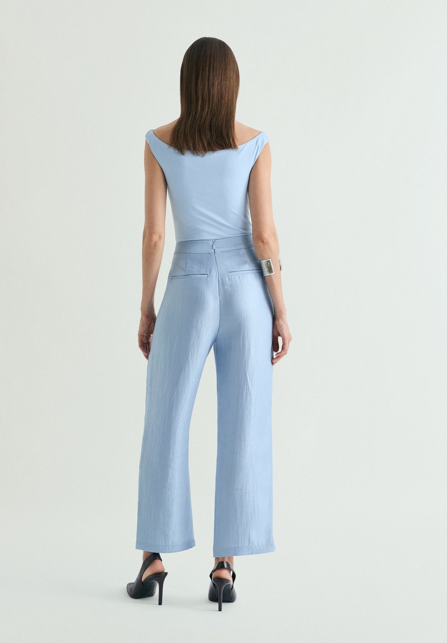 PANTALÓN JACQUARD DETALLE ONDAS