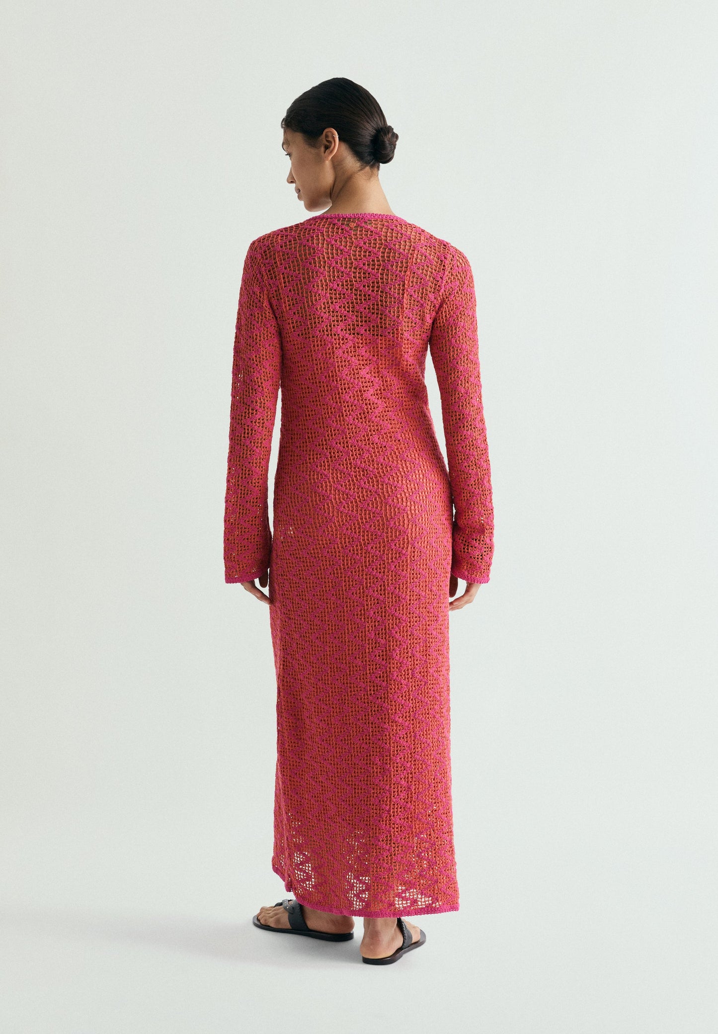 VESTIDO CROCHET MIDI