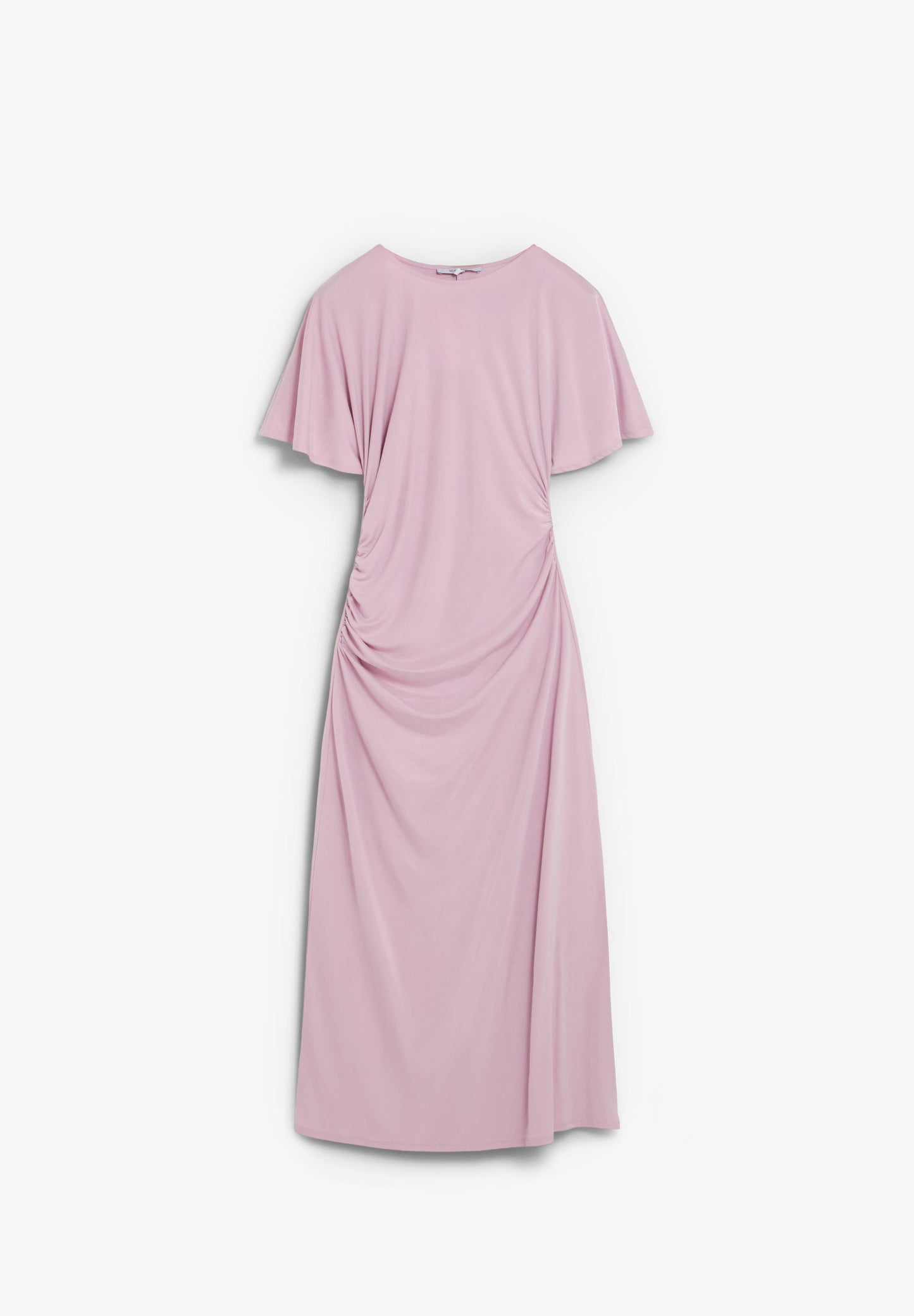 VESTIDO CUPRO FRUNCES