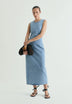 VESTIDO MIDI DENIM