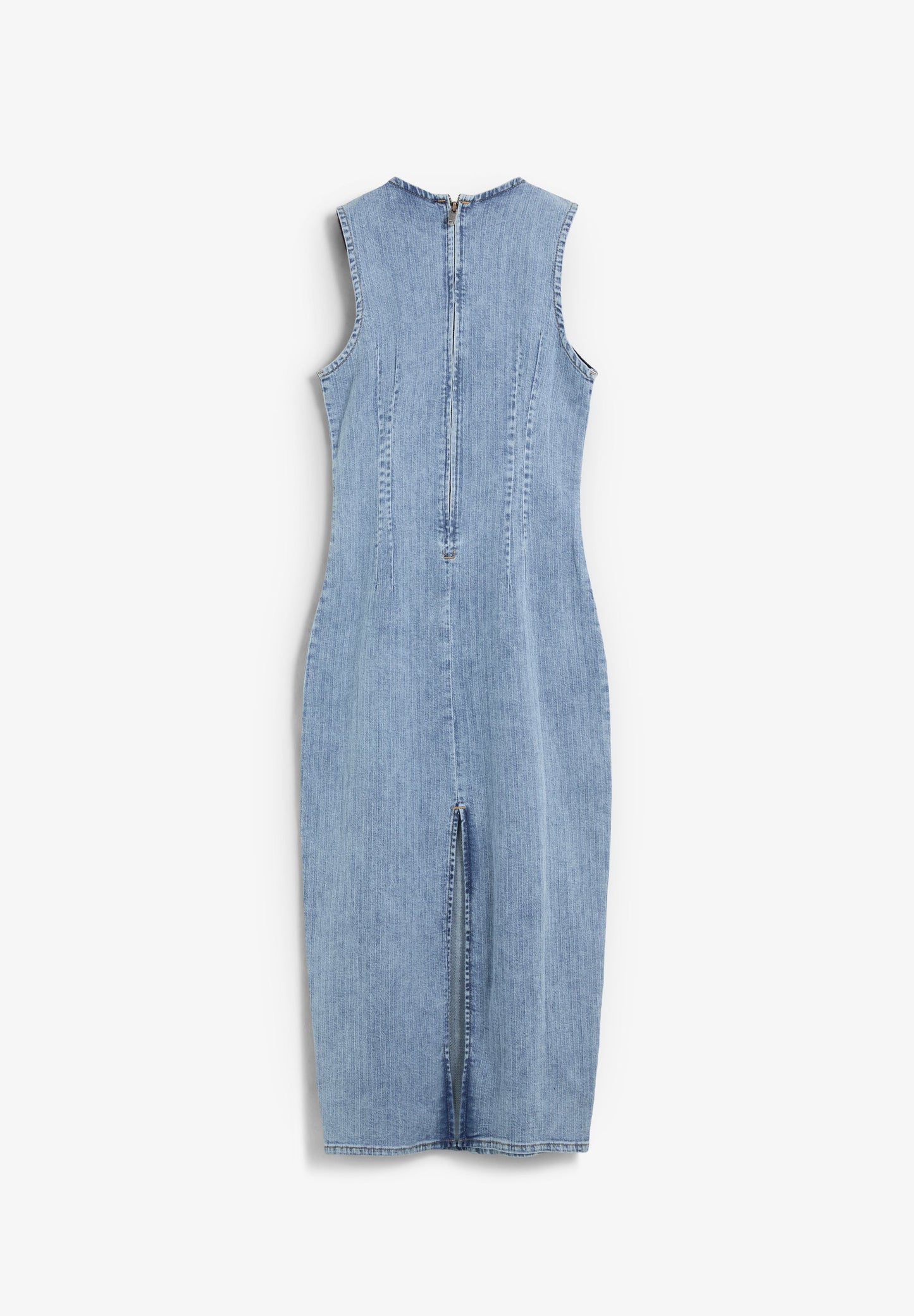 VESTIDO MIDI DENIM