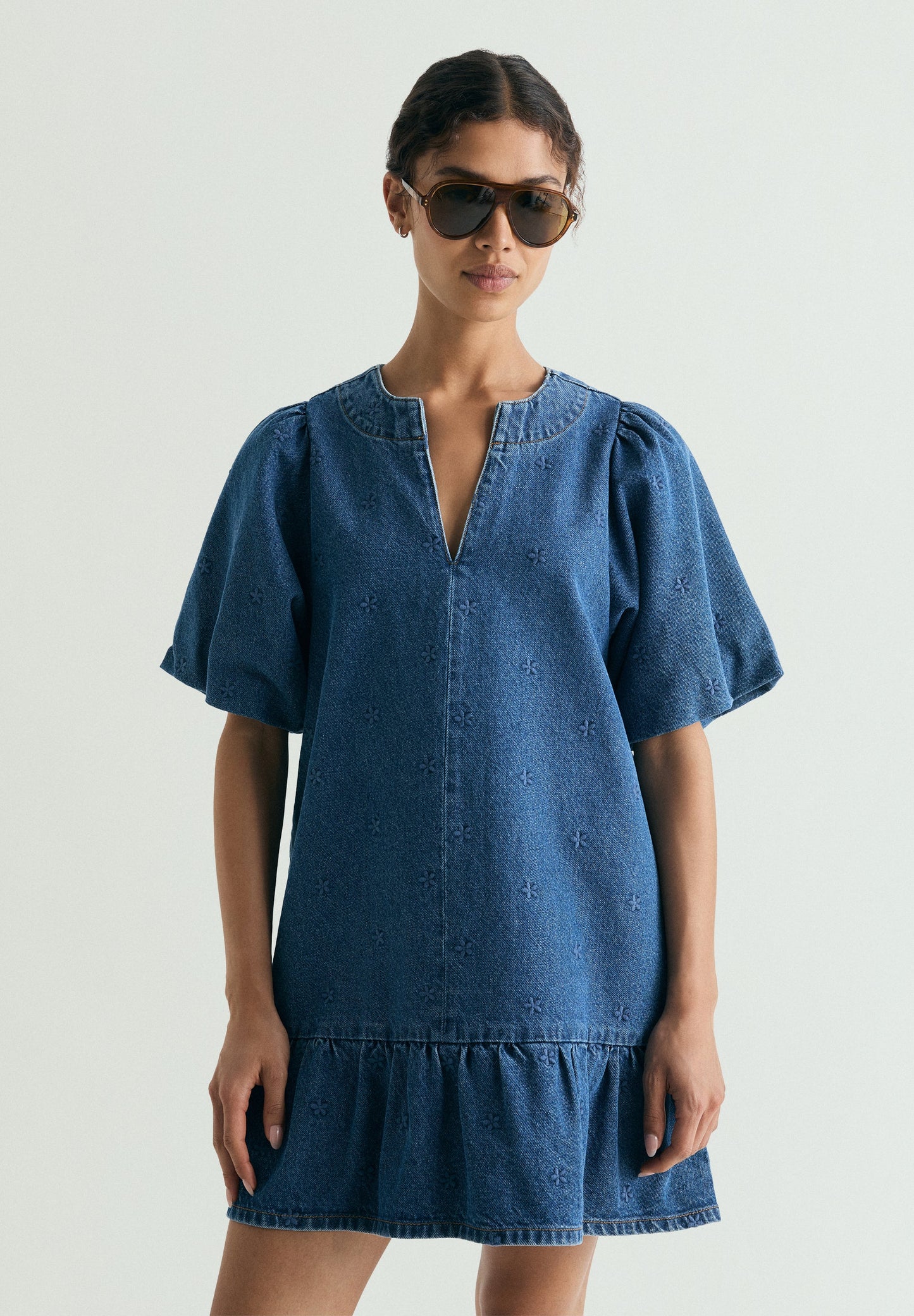 VESTIDO MINI DENIM
