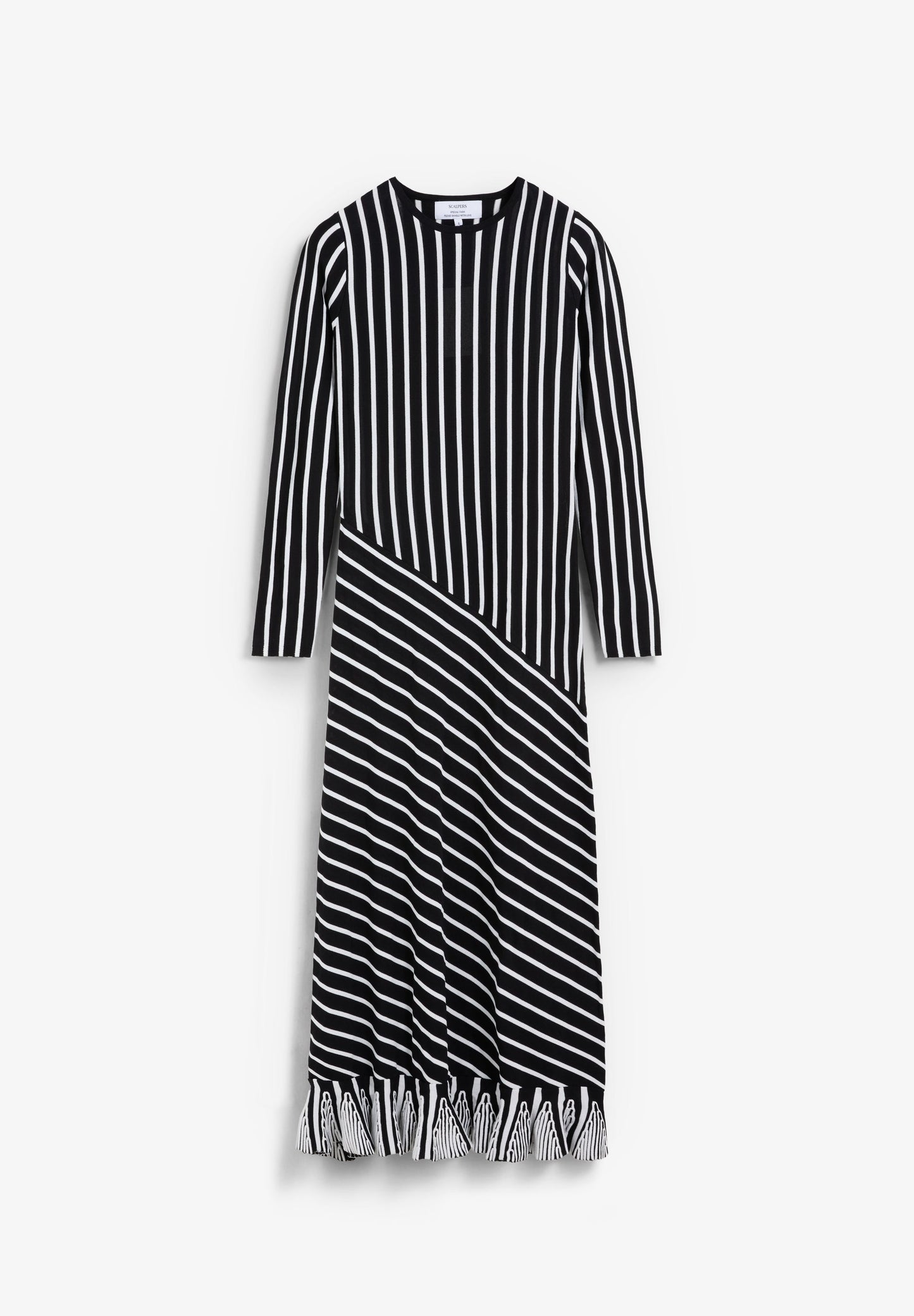 VESTIDO RAYAS CONTRASTE