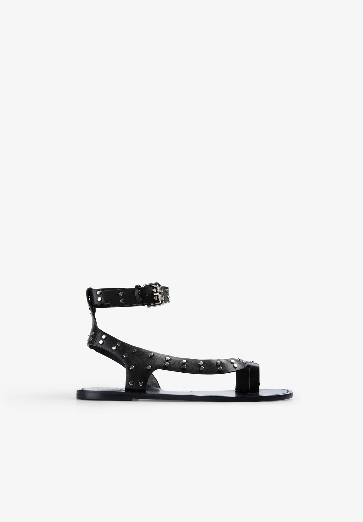 SANDALIAS PIEL TACHUELAS