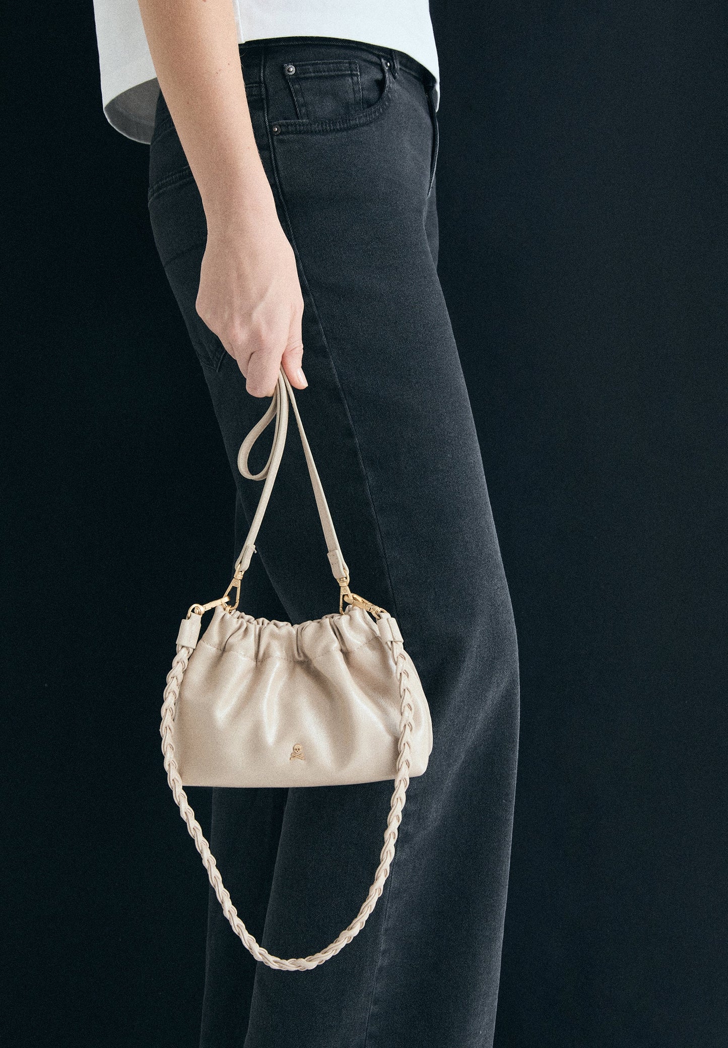 BOLSO CLUTCH FRUNCIDO