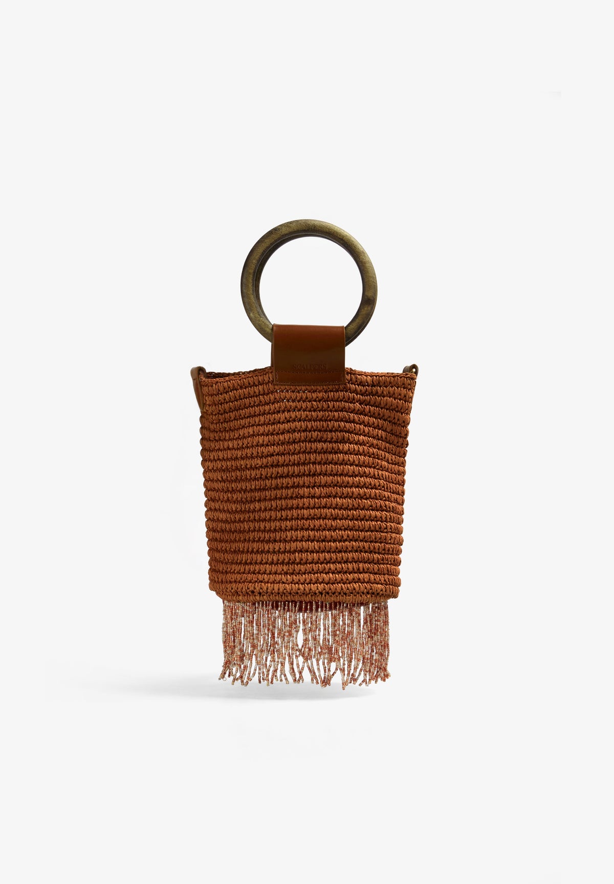 BOLSO TRENZADO FLECOS