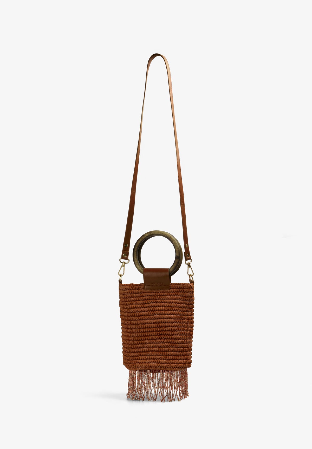BOLSO TRENZADO FLECOS