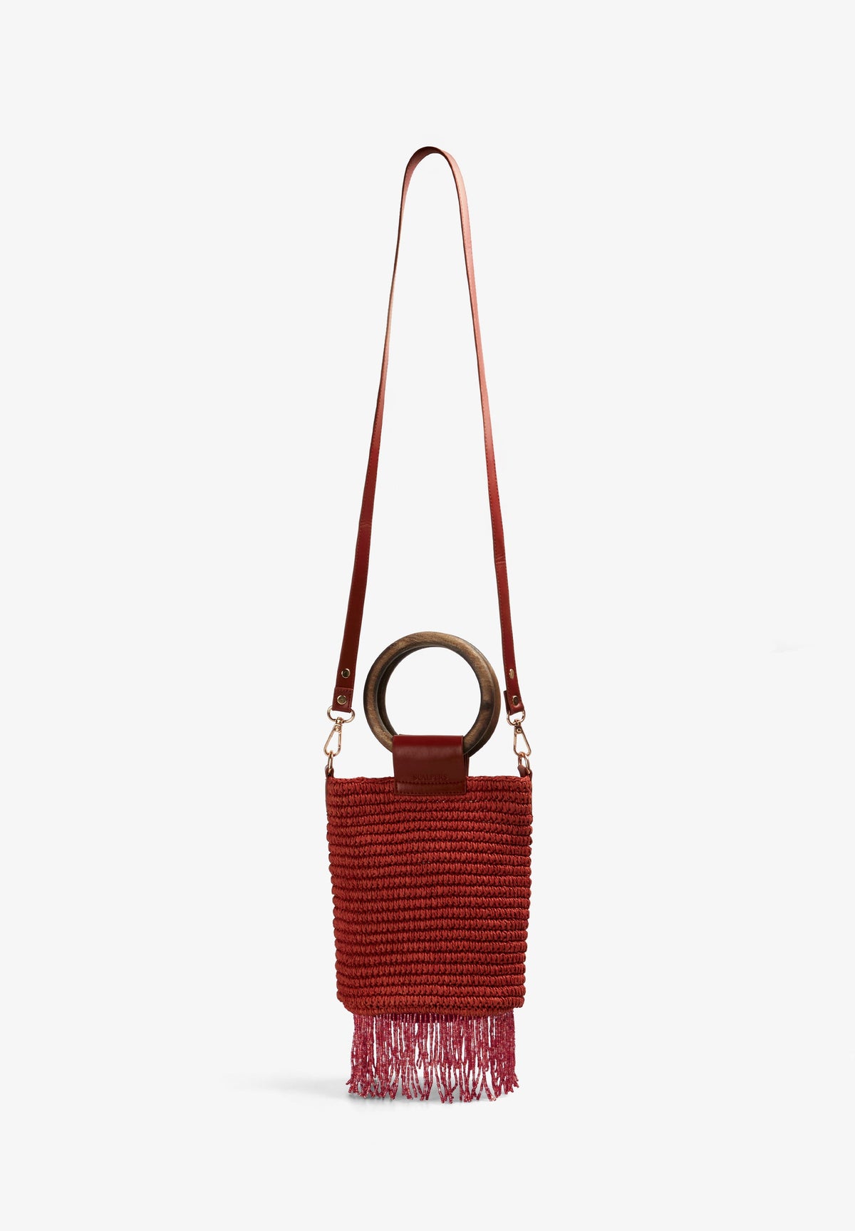 BOLSO TRENZADO FLECOS
