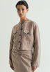 CHAQUETA LINO VICHY