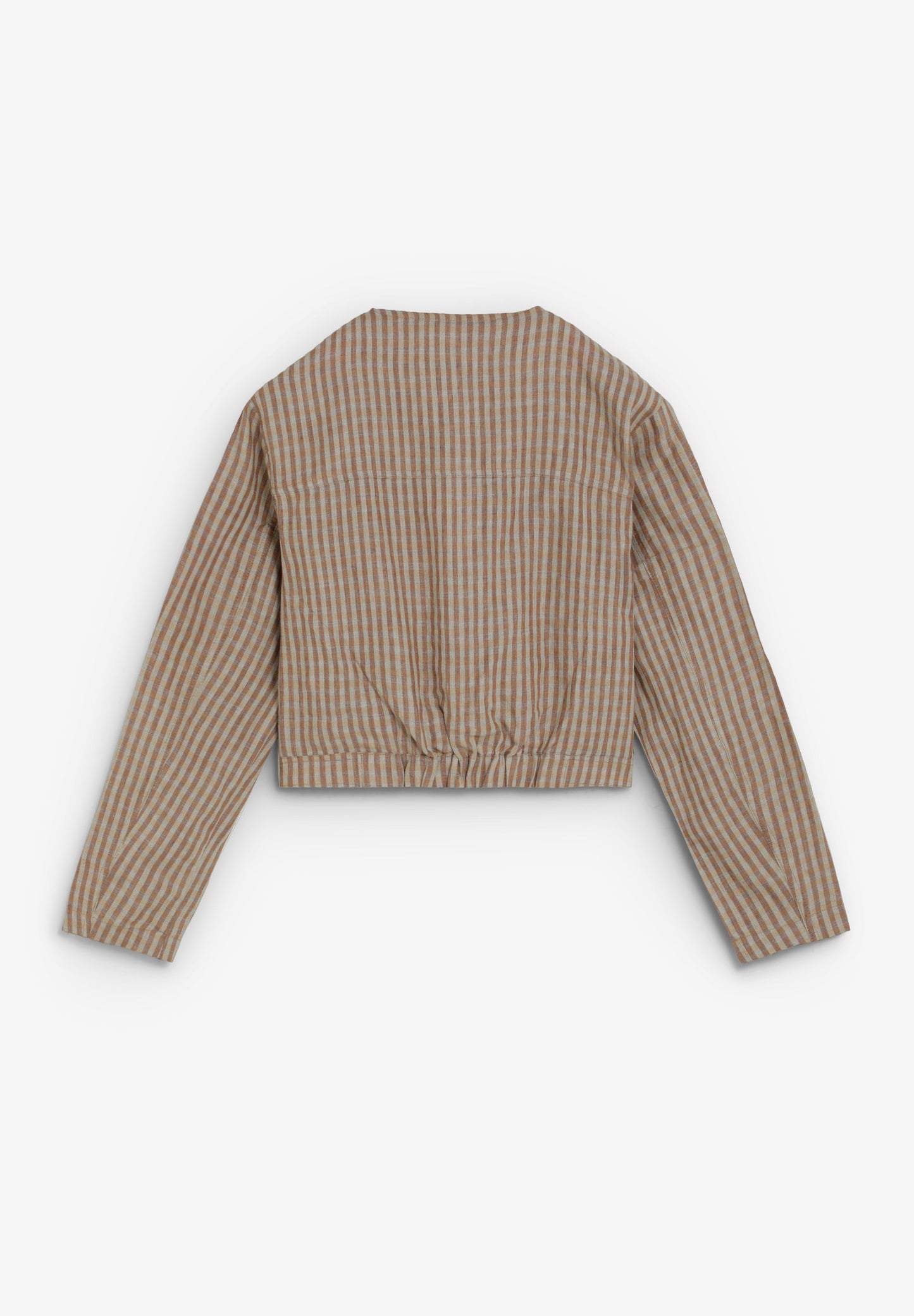 CHAQUETA LINO VICHY