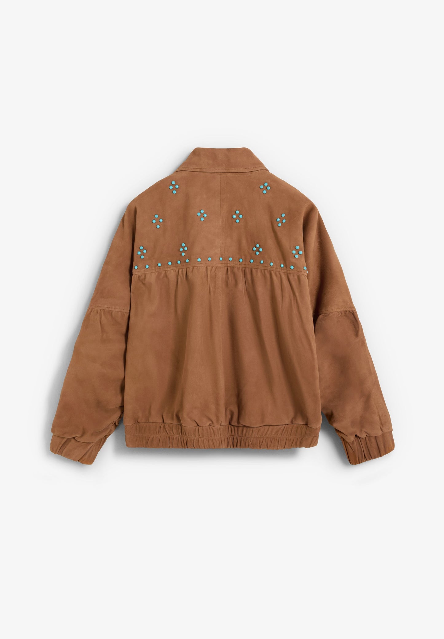 CHAQUETA BOMBER ANTE STUDS