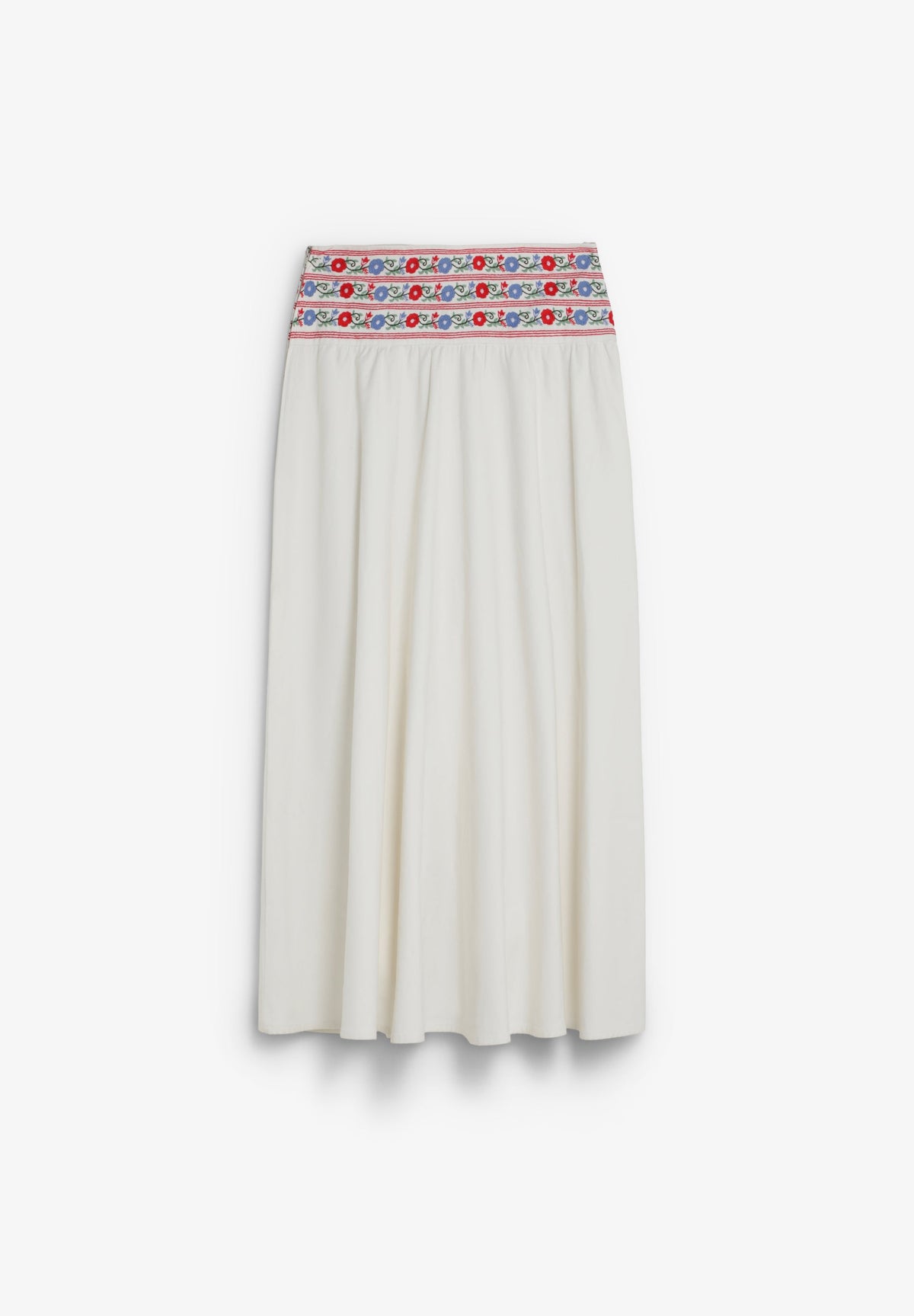 FALDA DENIM BORDADOS