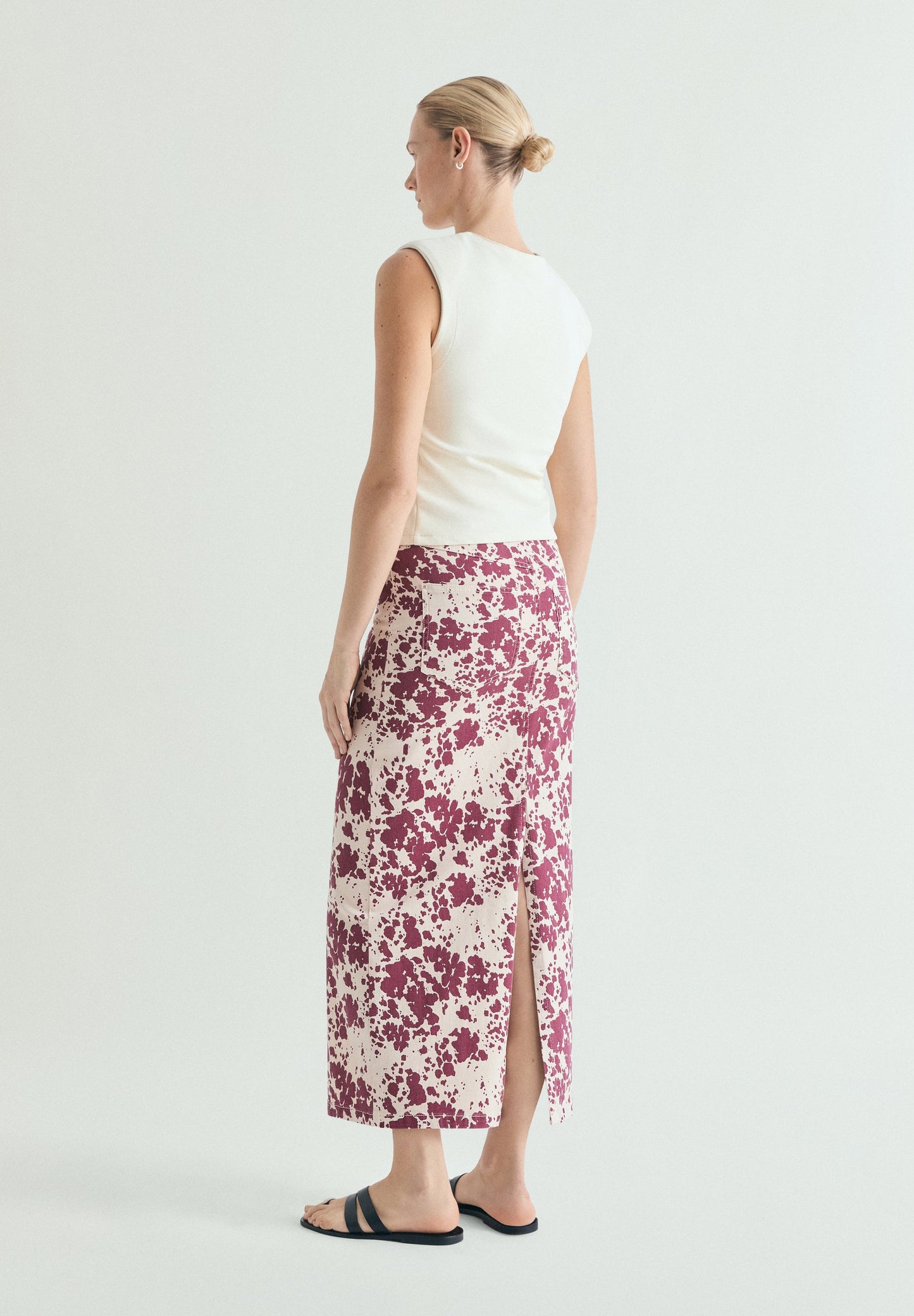 FALDA DENIM ANIMAL PRINT