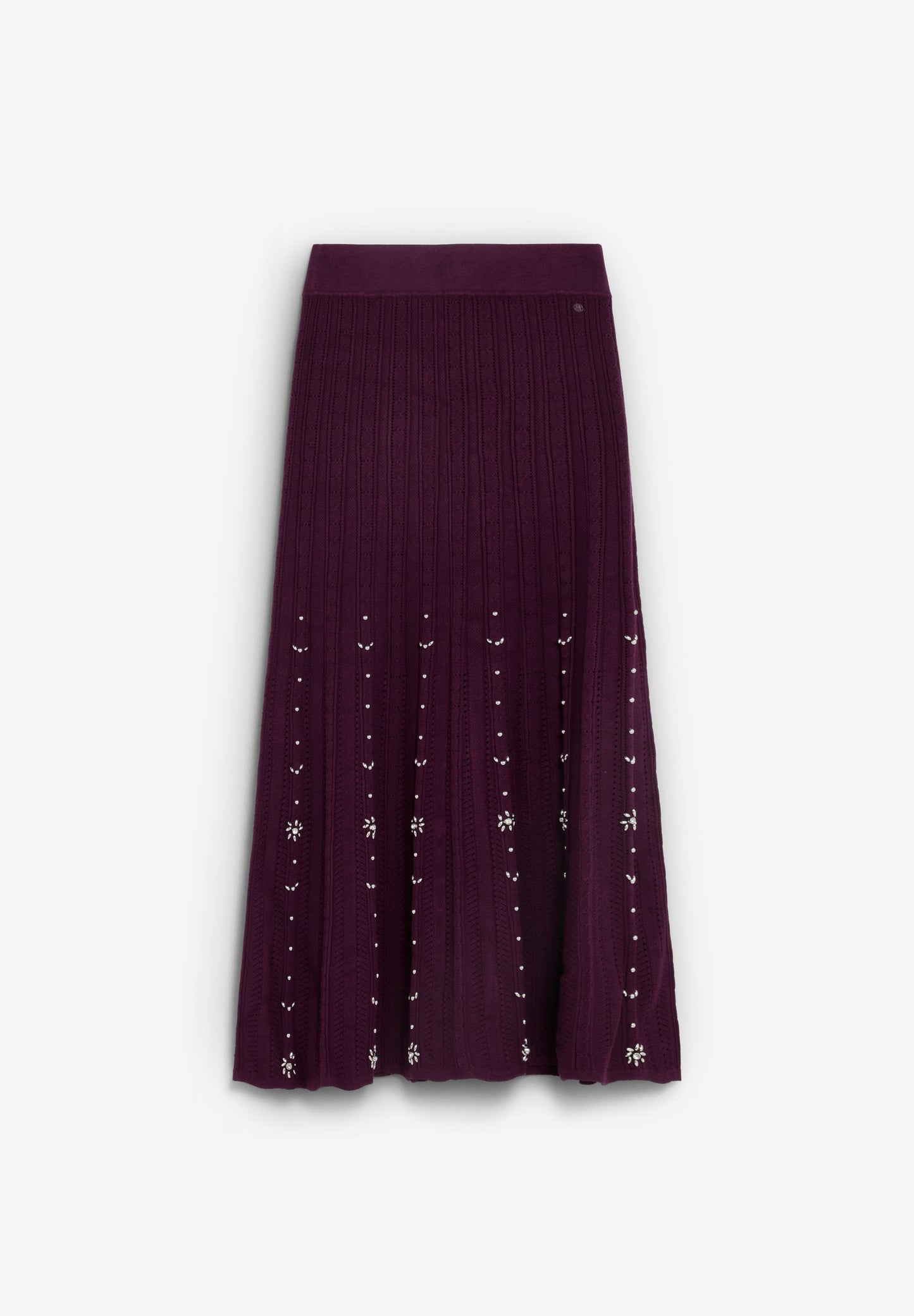FALDA MIDI STRASS