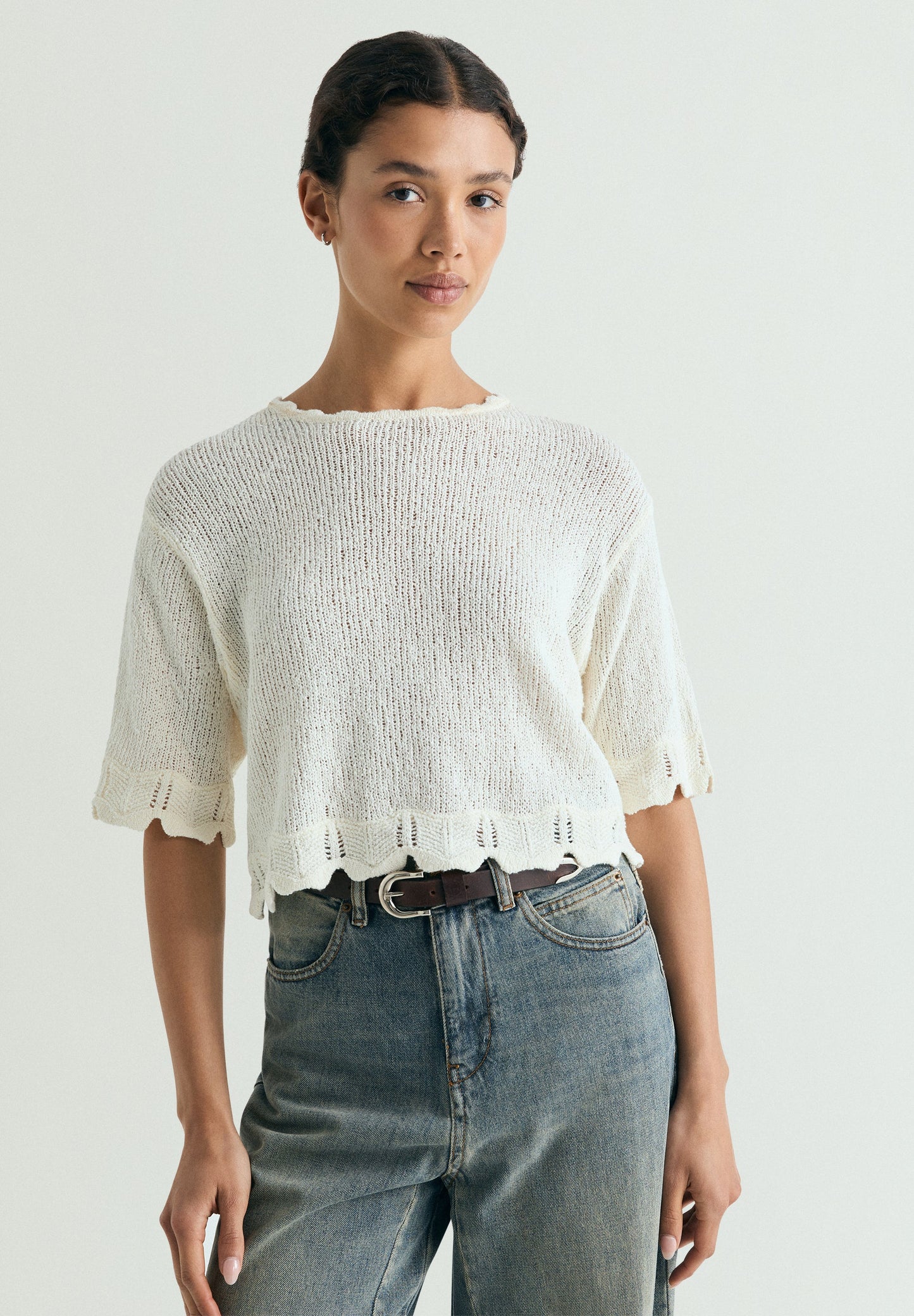 JERSEY MANGA CORTA CROP