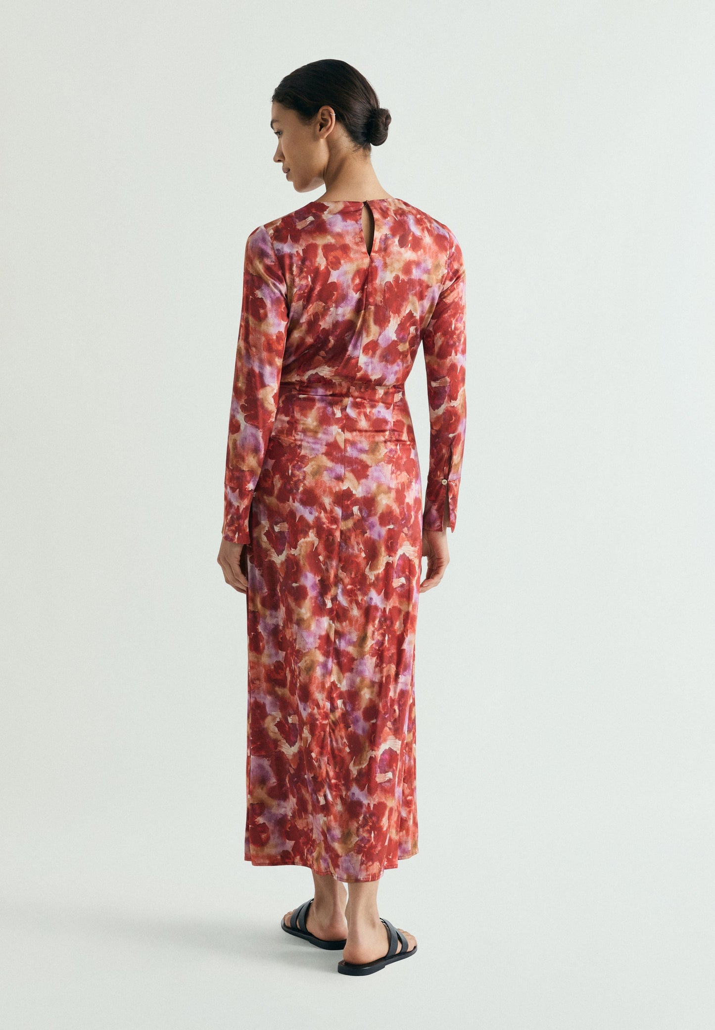 VESTIDO TIE-DYE ABERTURAS