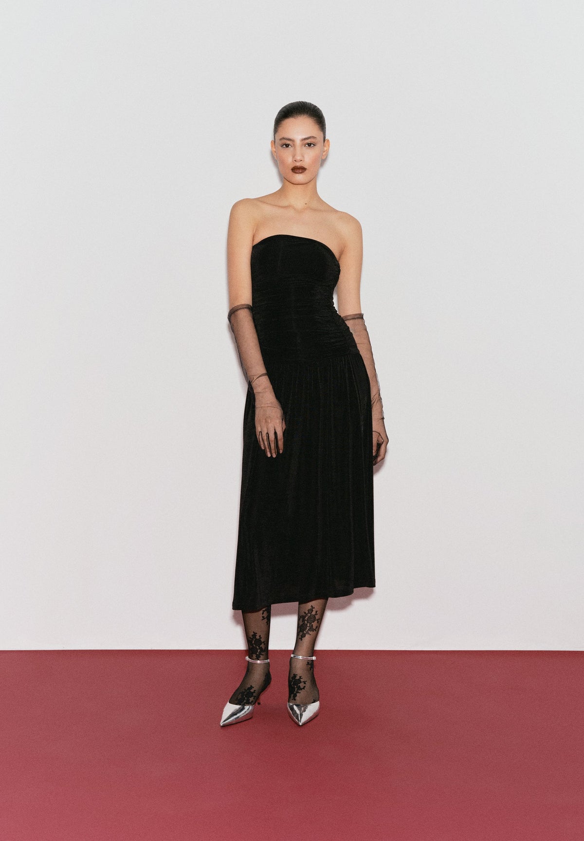VESTIDO PUNTO FRUNCES
