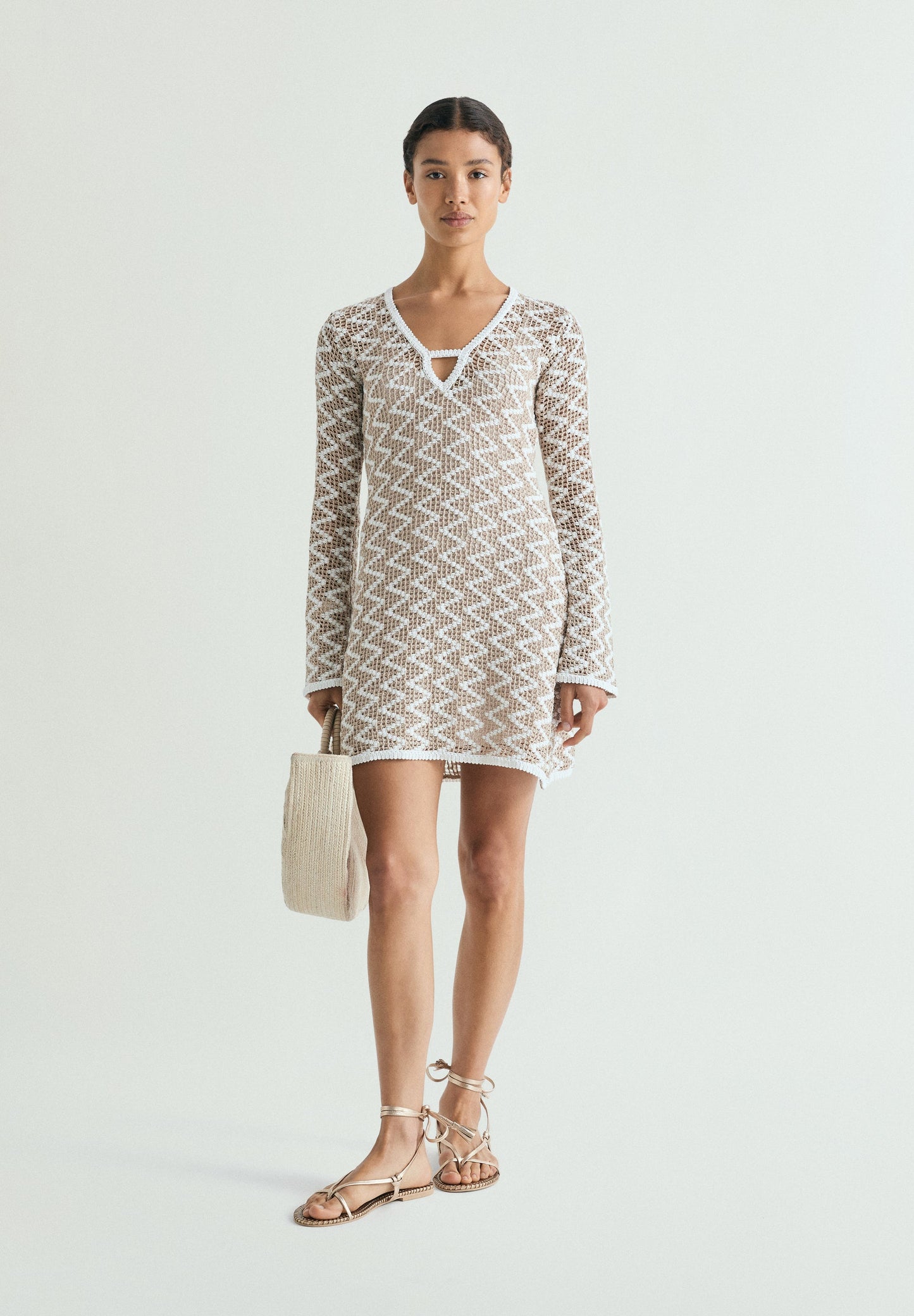 VESTIDO CROCHET MINI