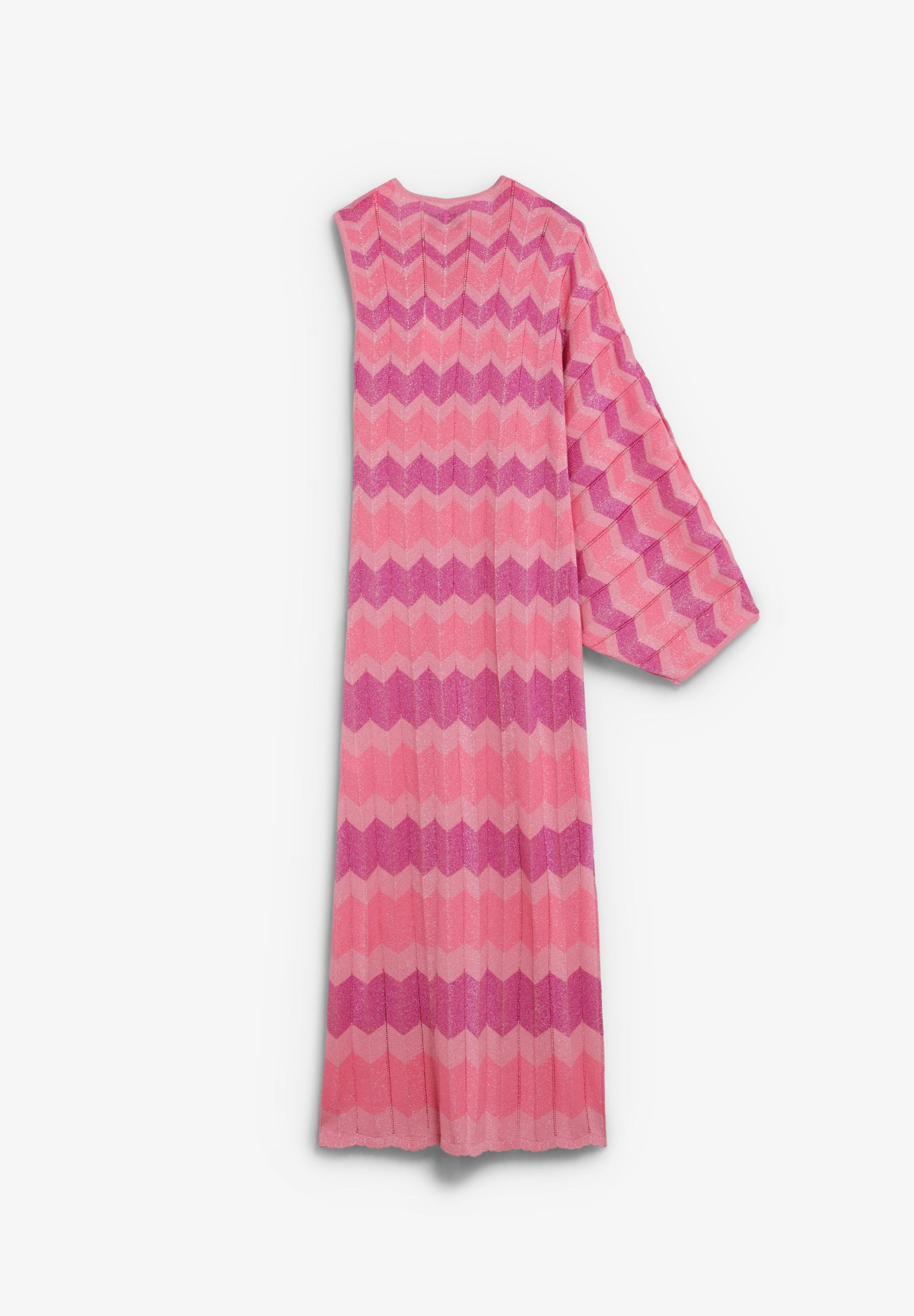 VESTIDO ASIMÉTRICO PUNTO LÚREX