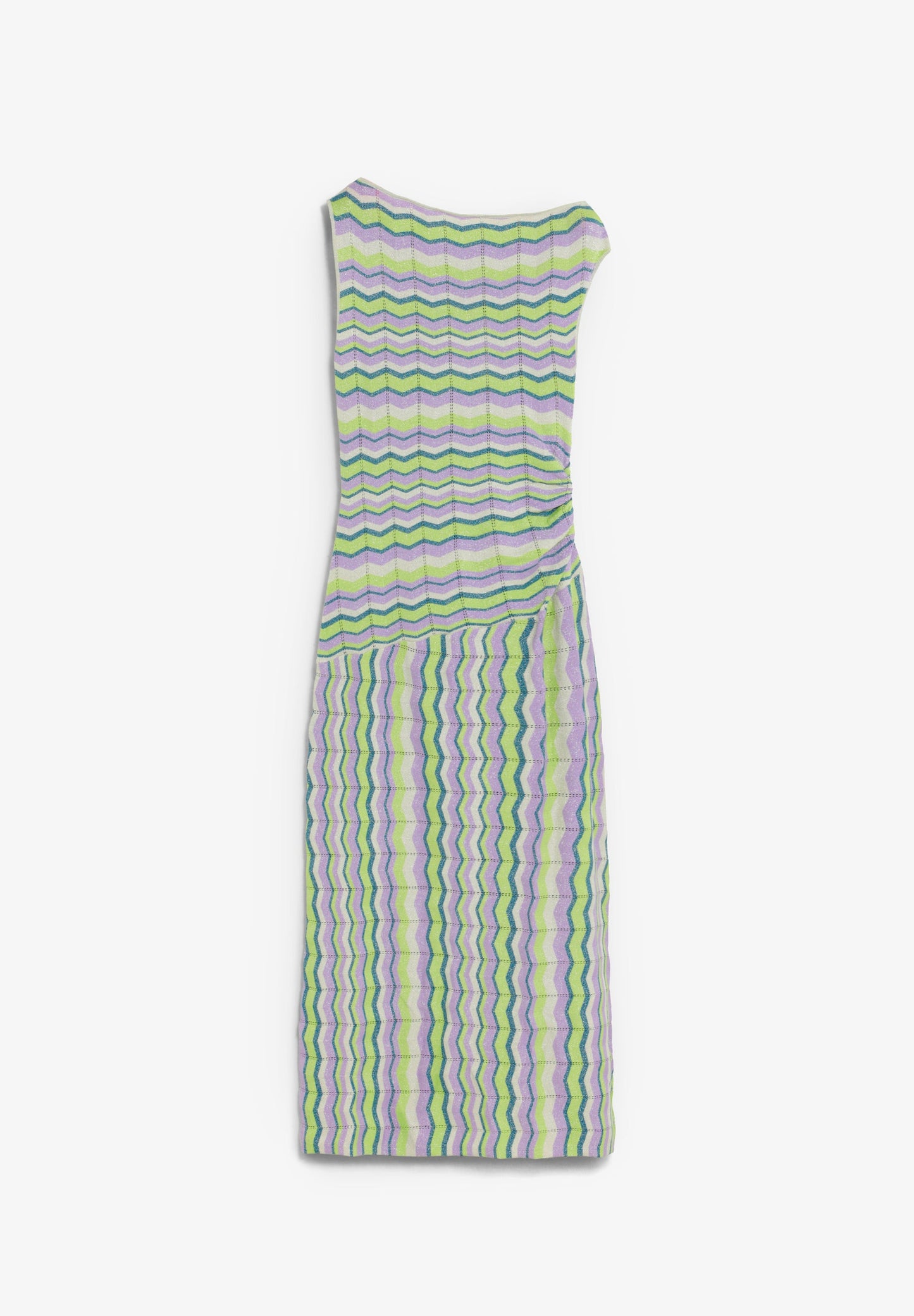 VESTIDO MIDI PUNTO ZIGZAG