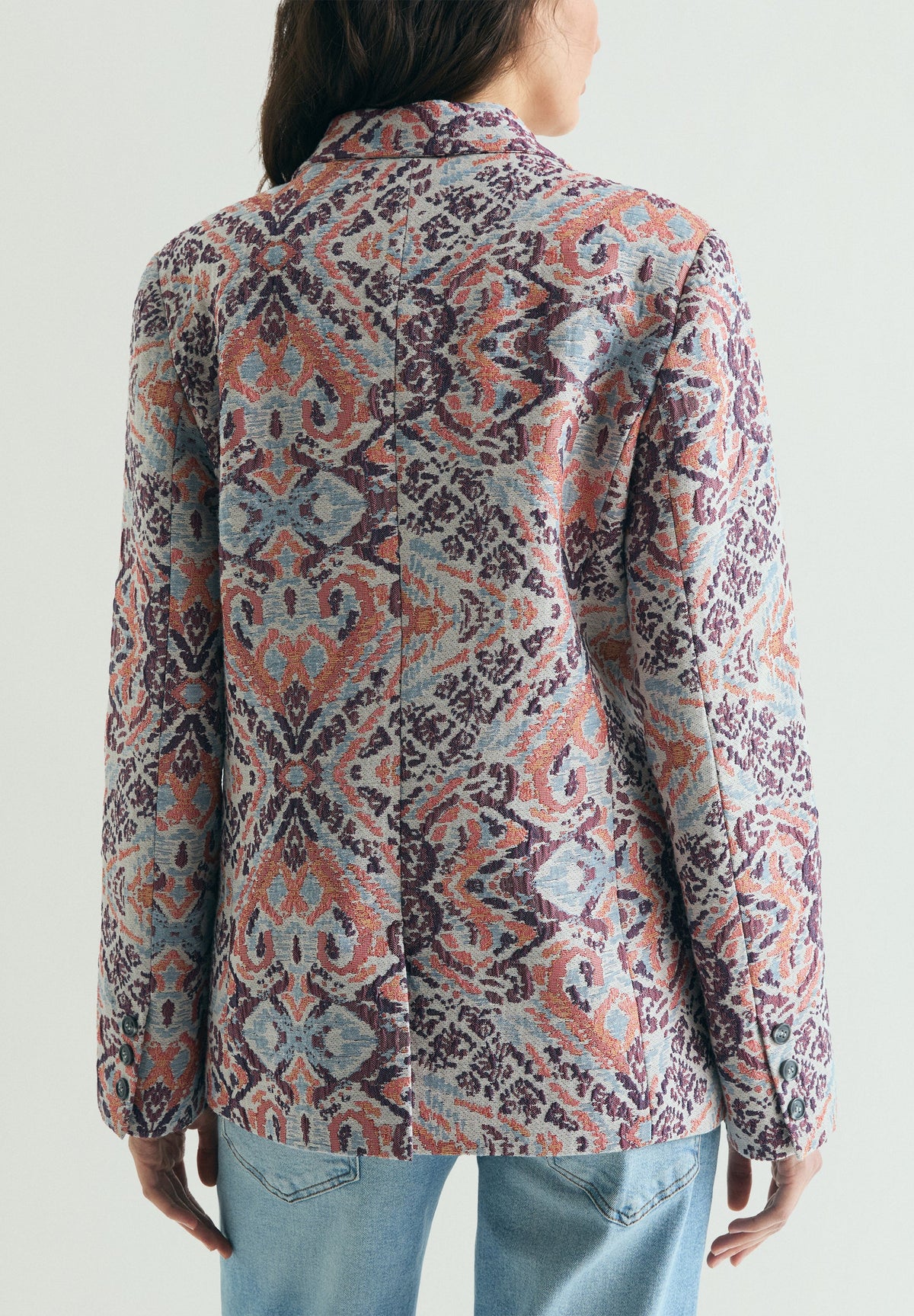 BLAZER ESTAMPADO JACQUARD