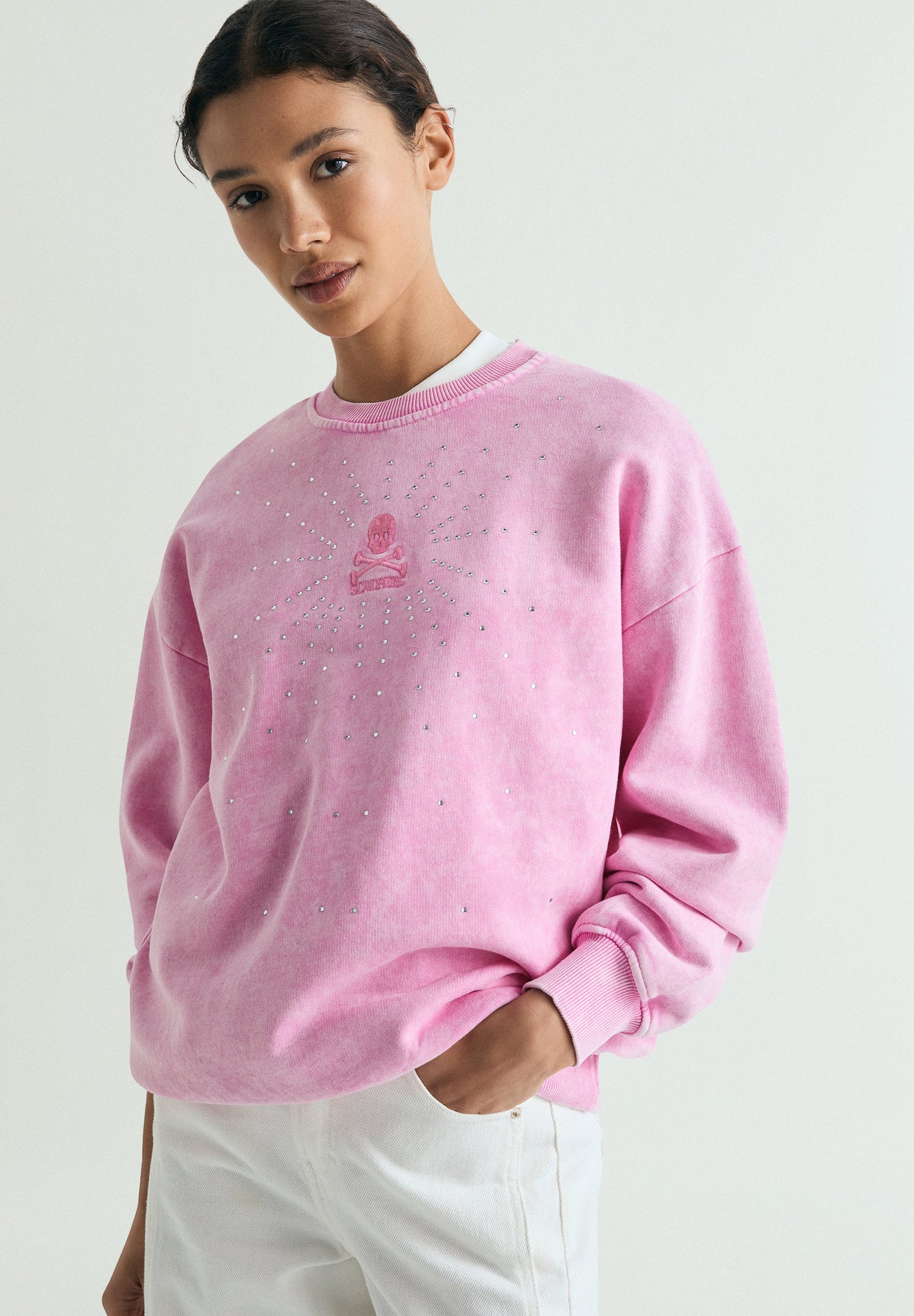 SUDADERA OVERSIZE EFECTO LAVADO