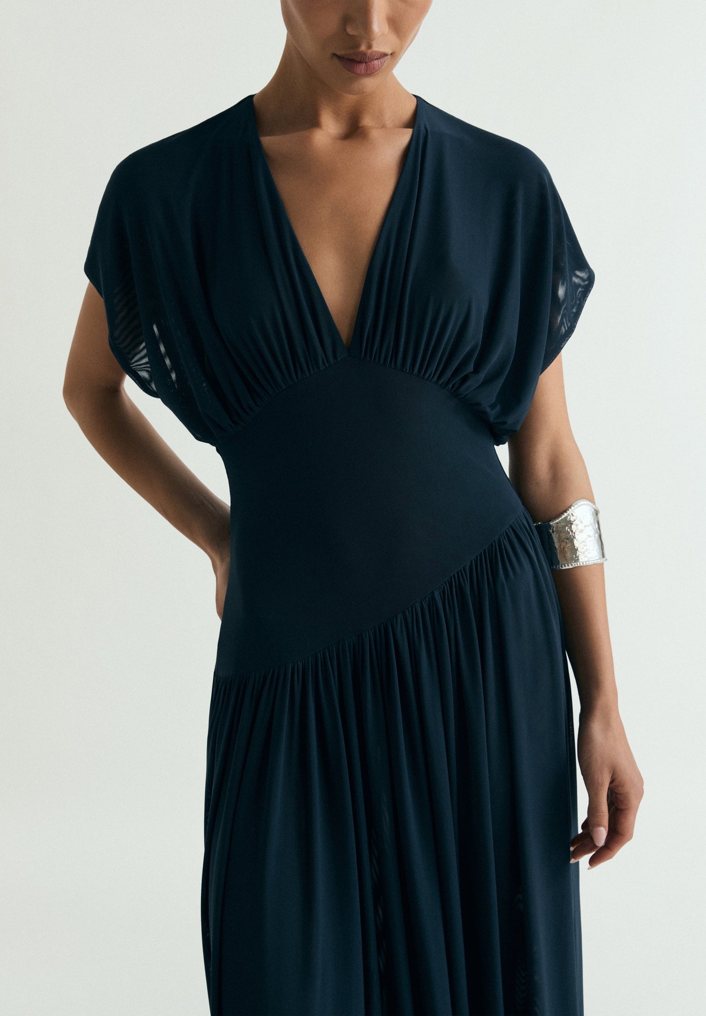 VESTIDO MAXI GASA