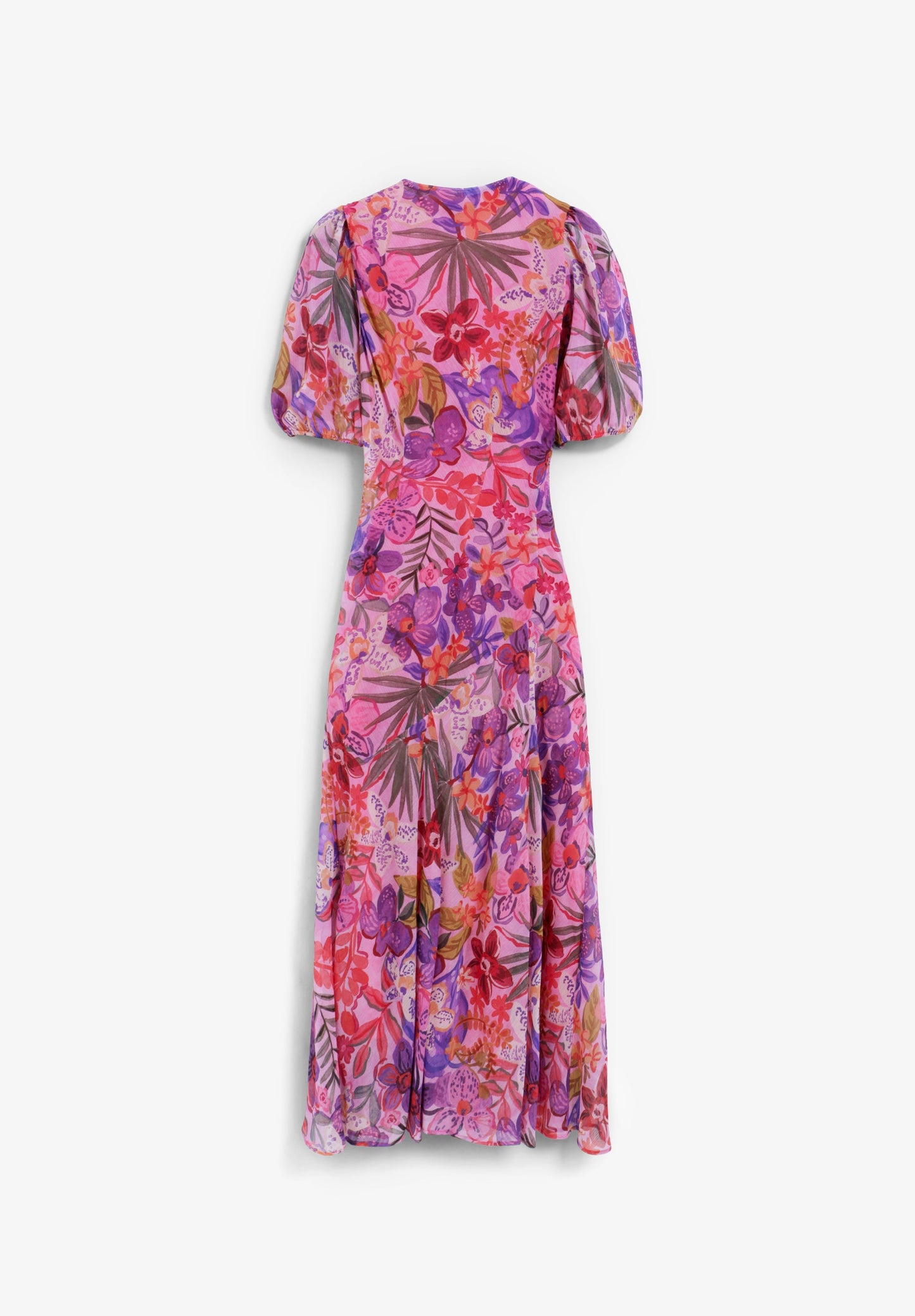 VESTIDO MAXI ESTAMPADO FLORAL
