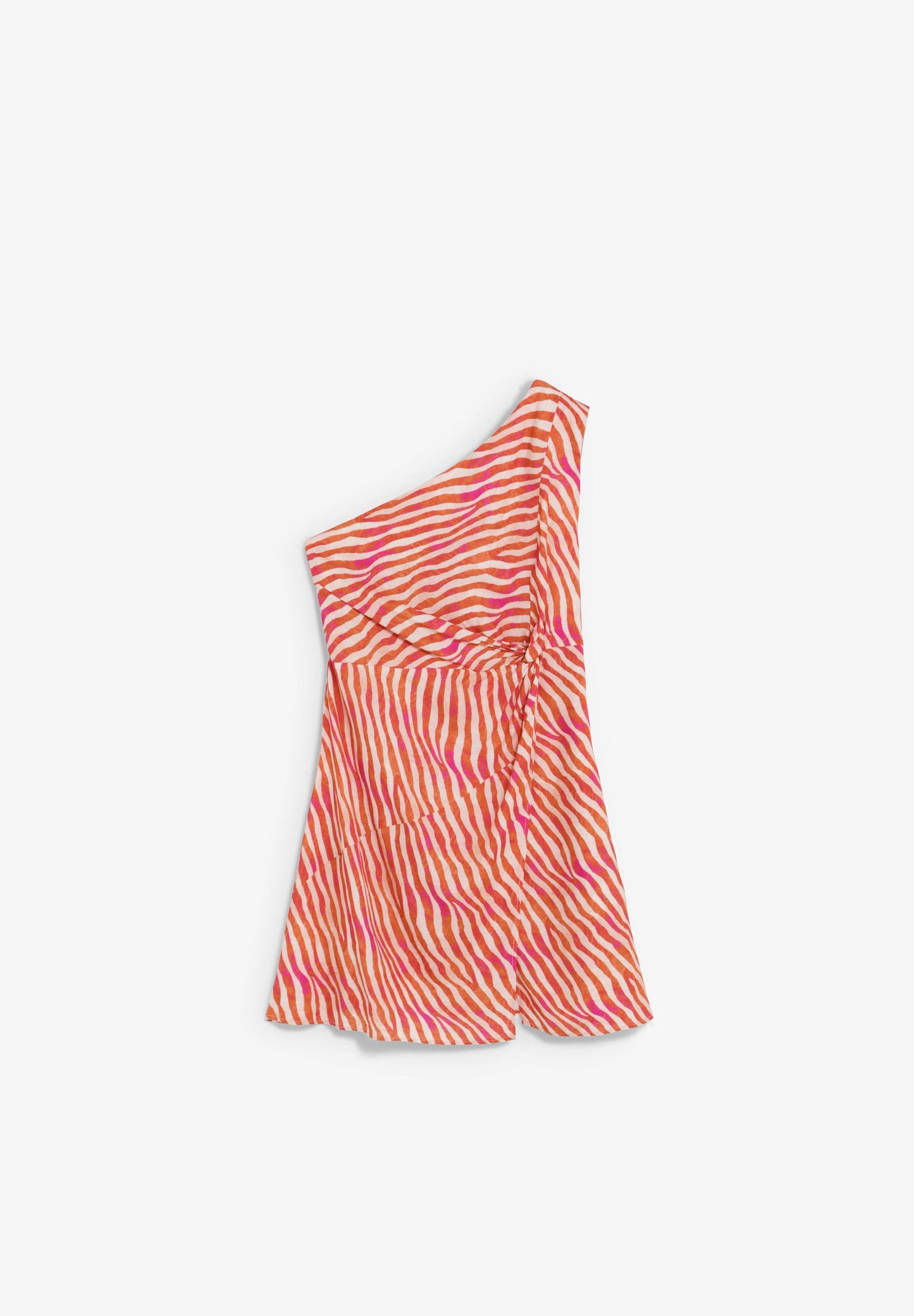 TOP ASIMÉTRICO ANIMAL PRINT
