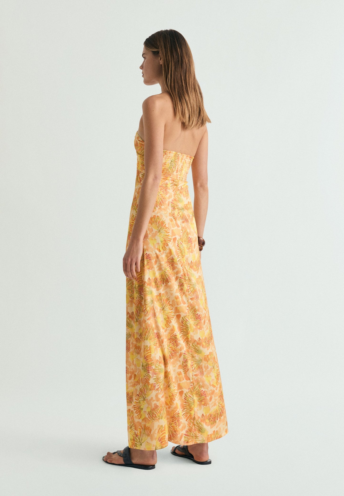 VESTIDO MAXI CUELLO HALTER