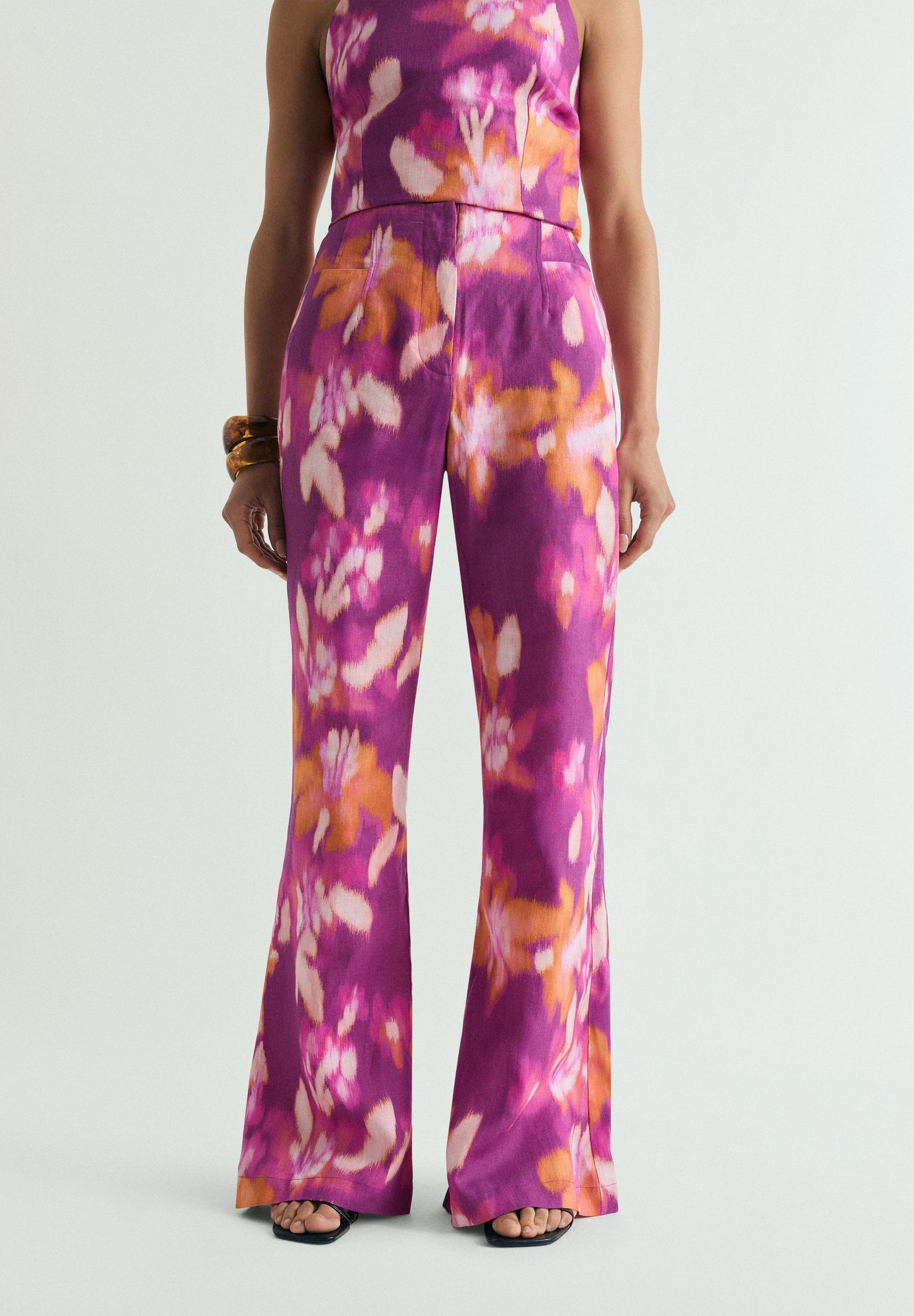 PANTALÓN LINO BOOTCUT