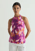 TOP LINO ESTAMPADO FLORAL