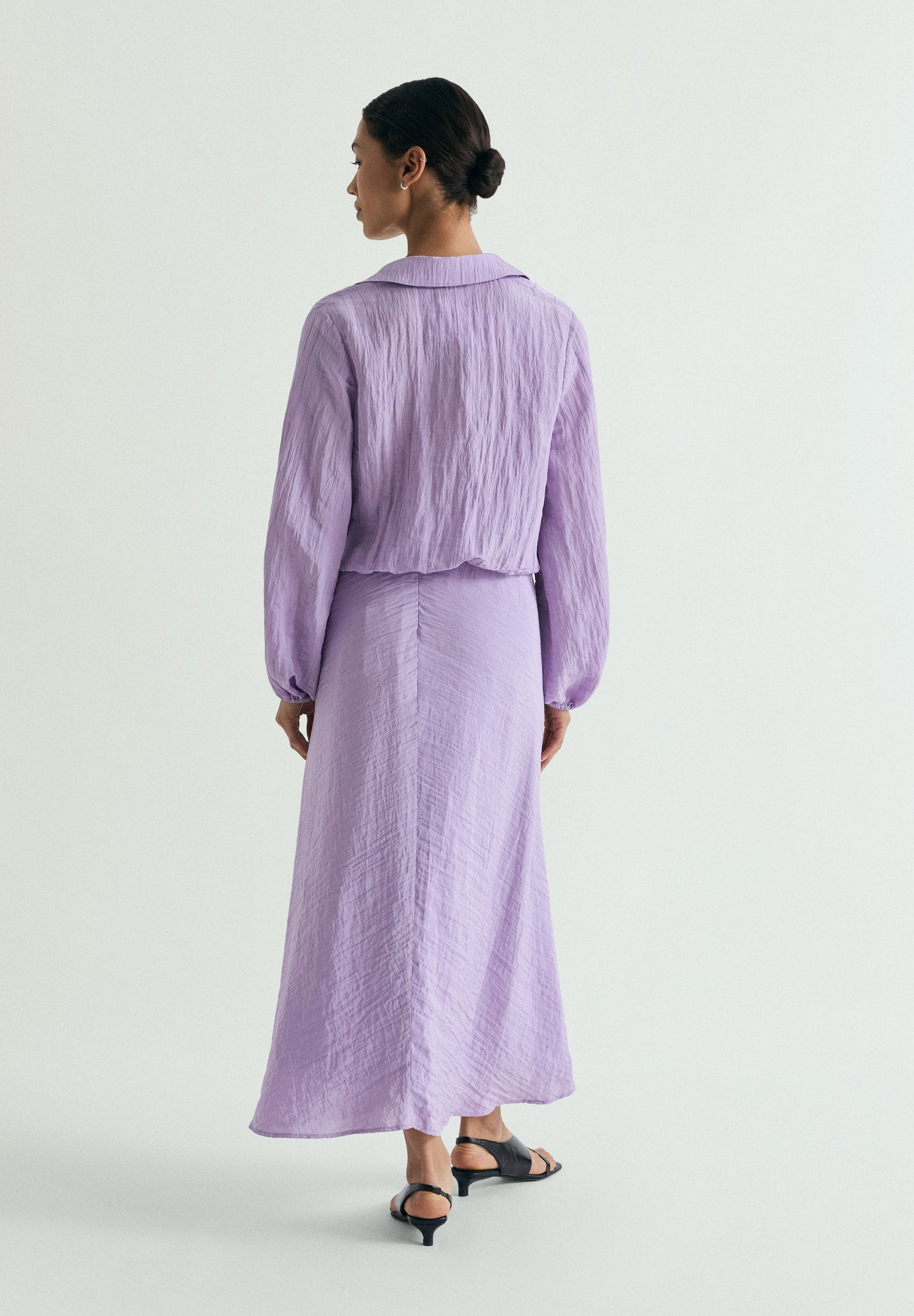 FALDA MIDI FLUIDA