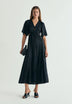SCSATEN CUT OUT DRESS