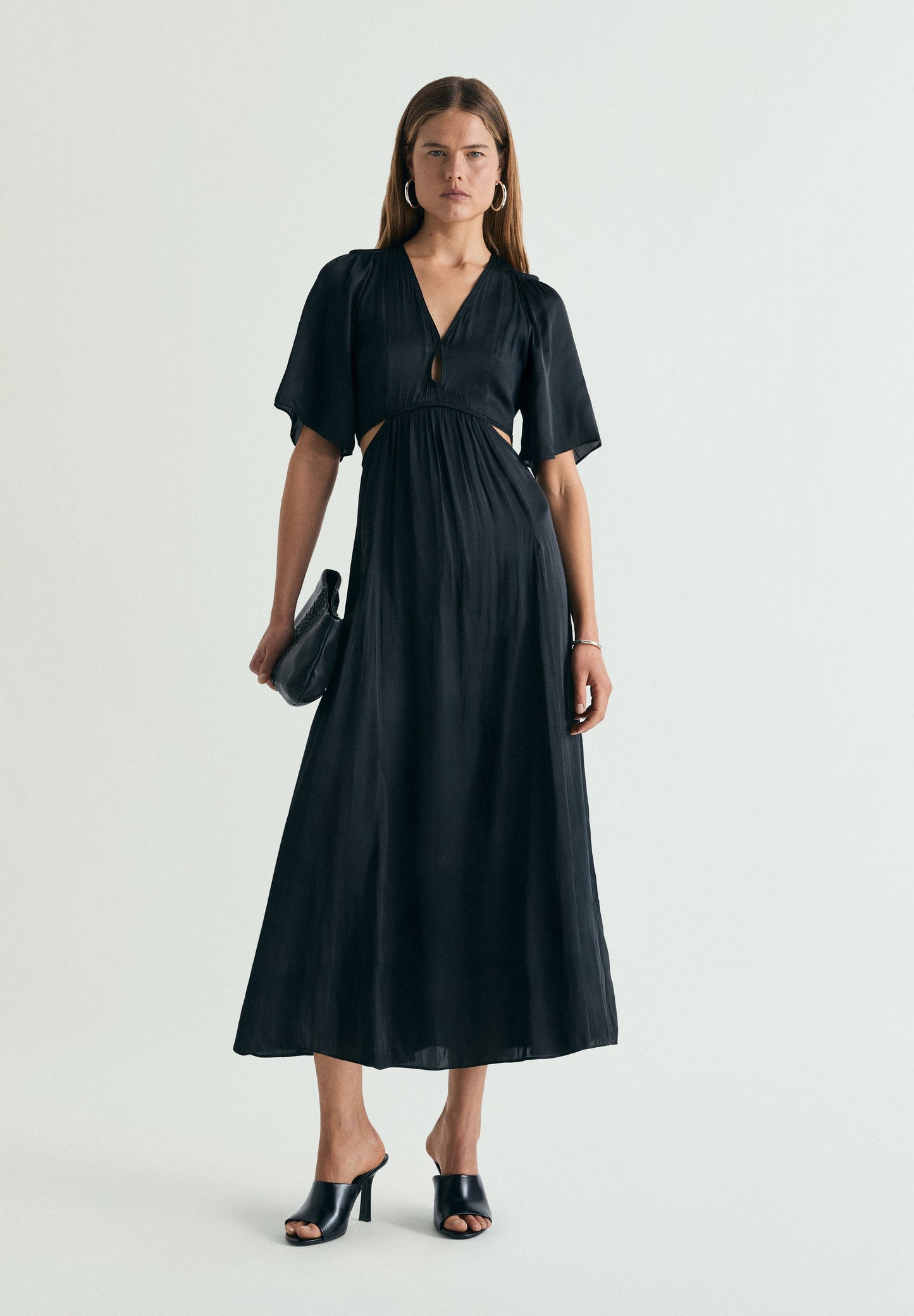 SCSATEN CUT OUT DRESS