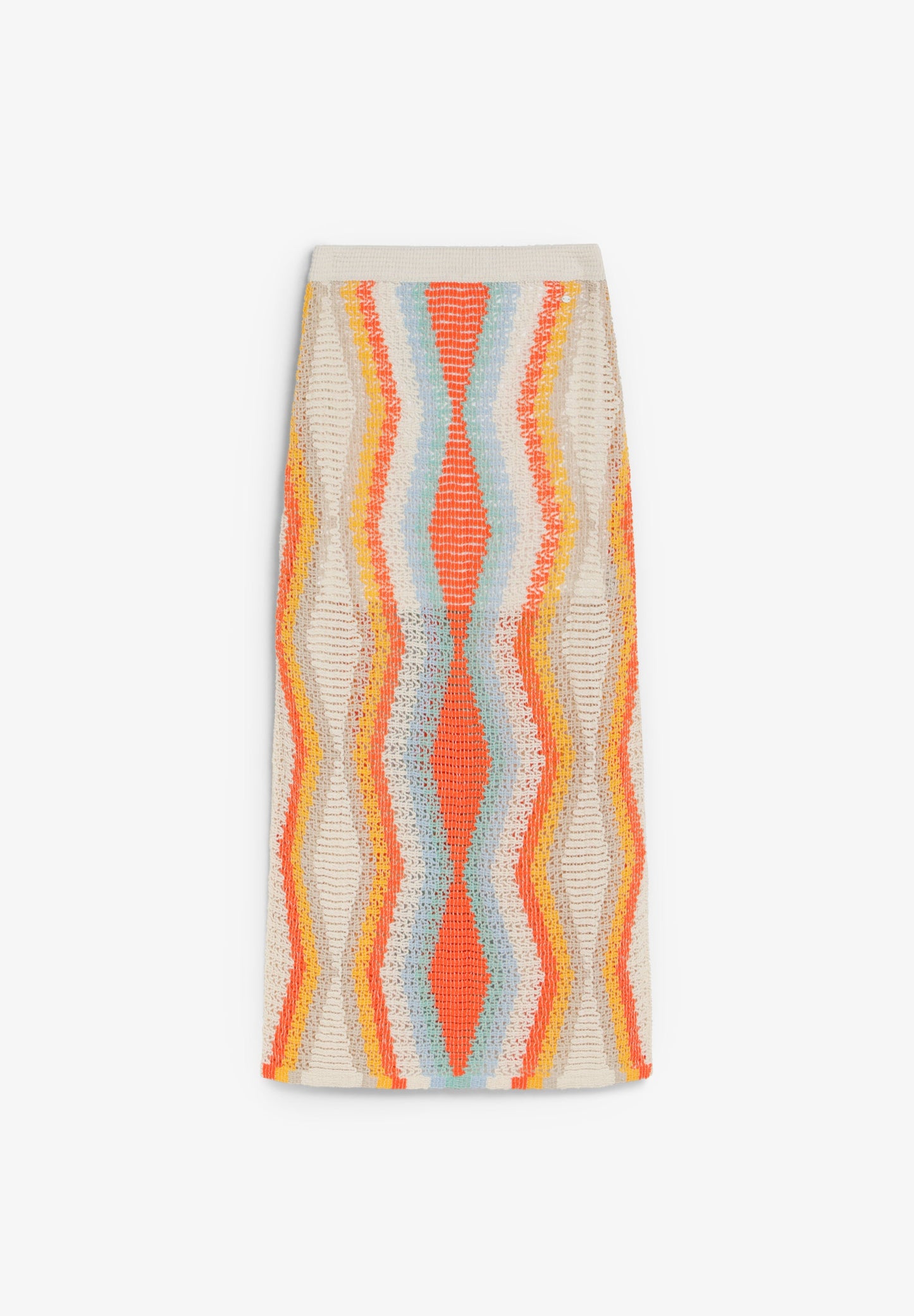 FALDA CROCHET MULTICOLOR