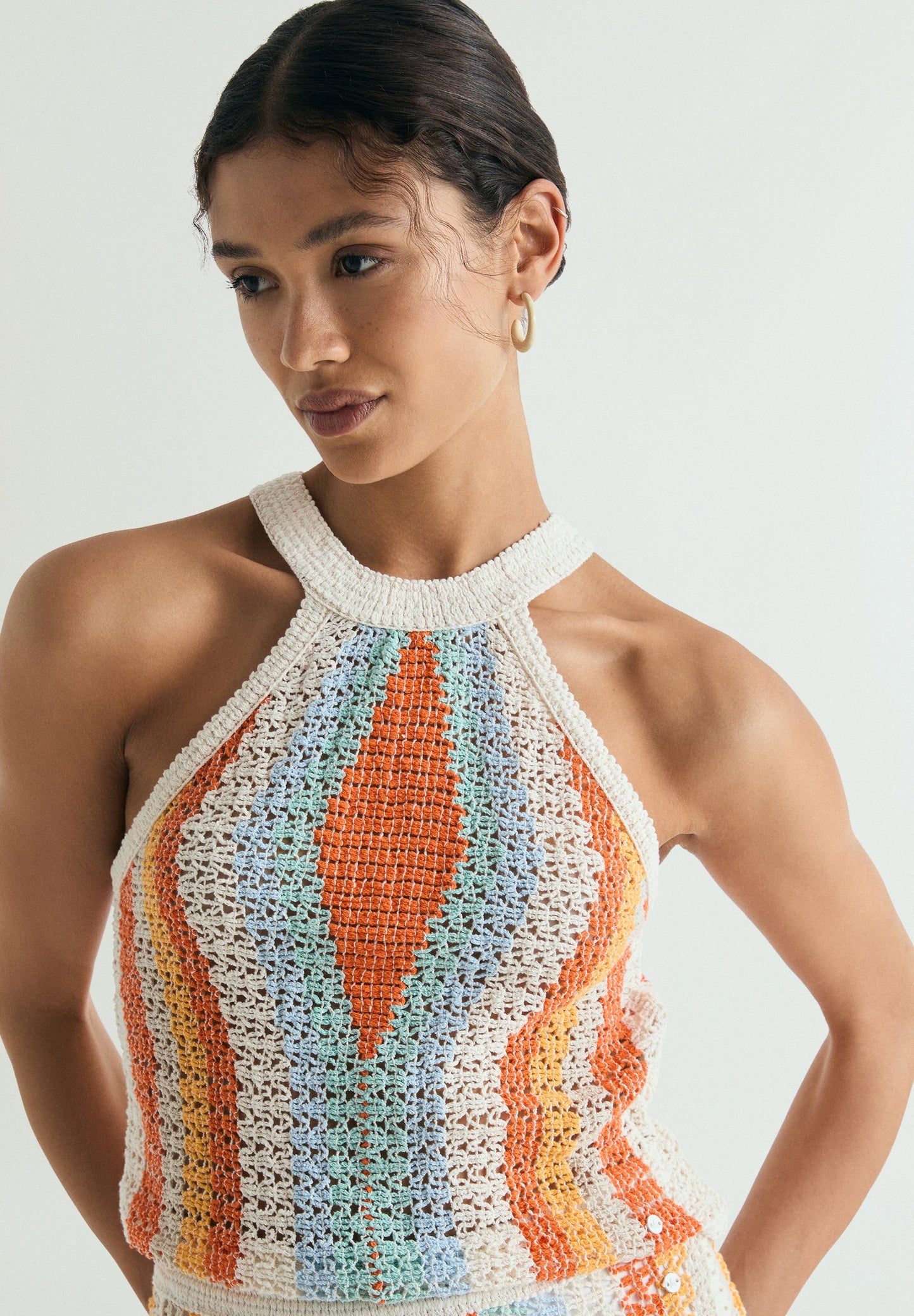 TOP CROCHET MULTICOLOR