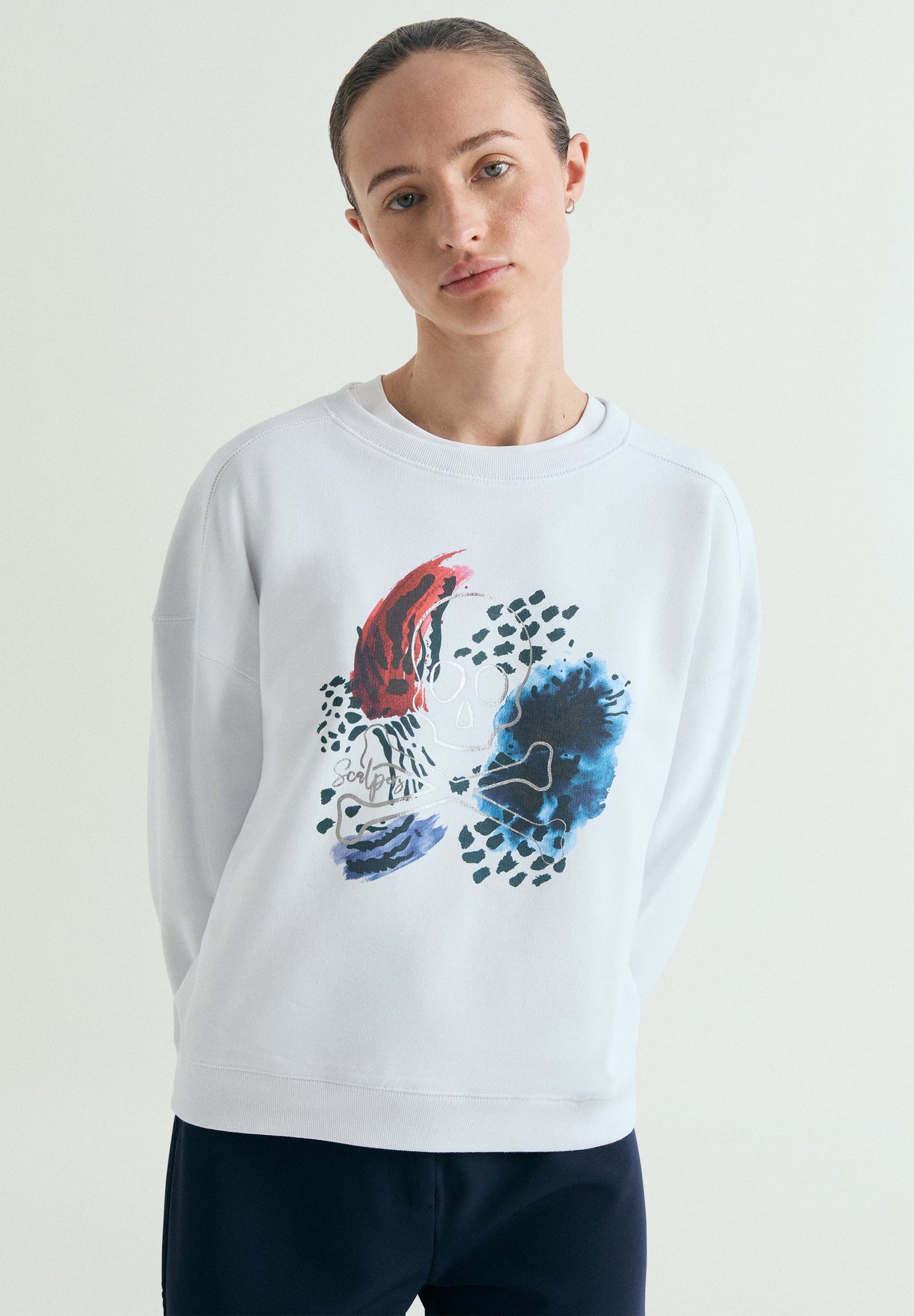 SUDADERA ESTAMPADO CALAVERA
