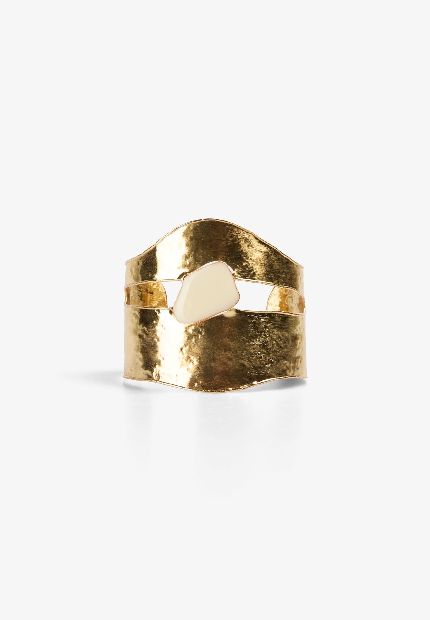 BRAZALETE DORADO TEXTURA