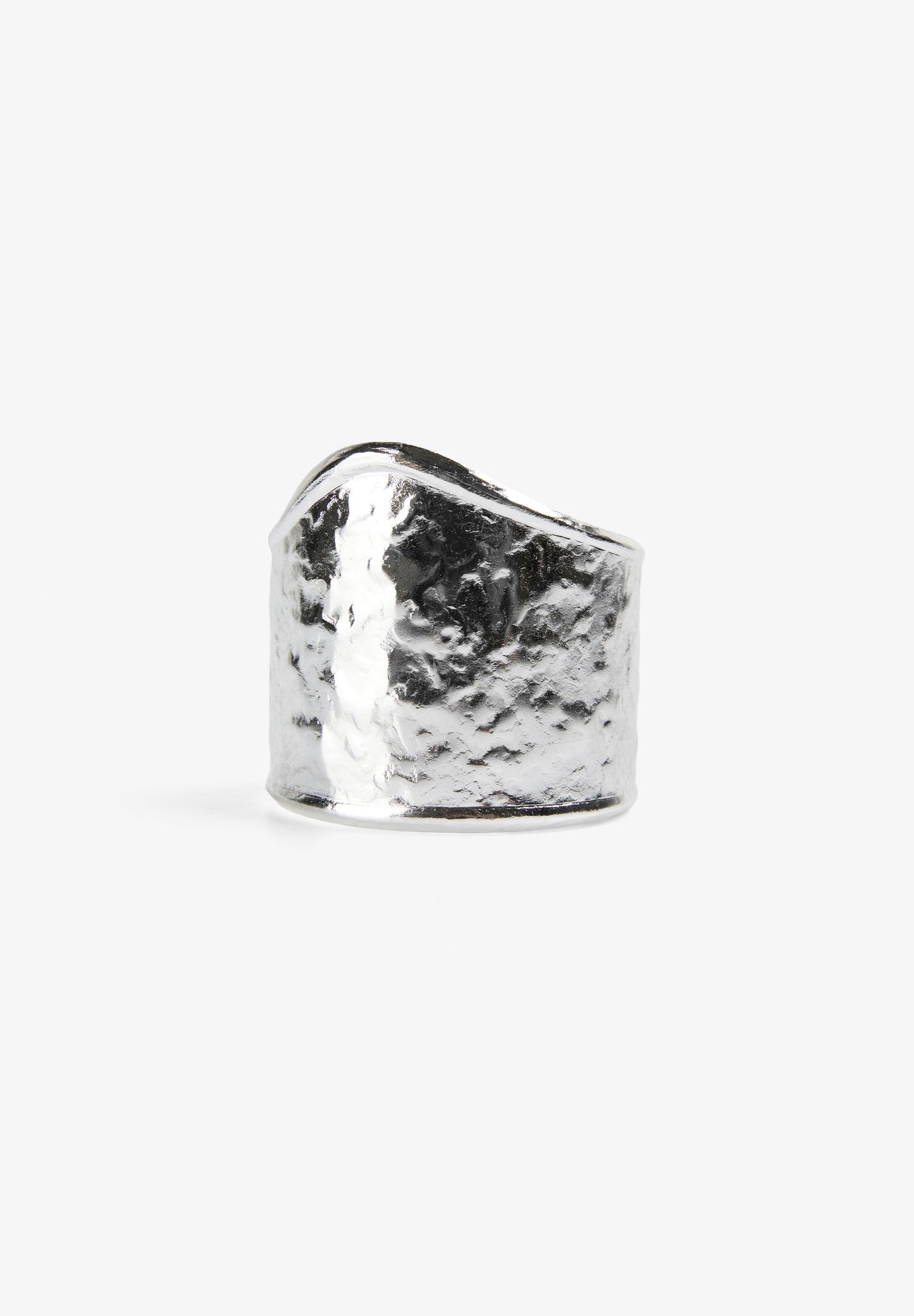 BRAZALETE PLATEADO TEXTURA