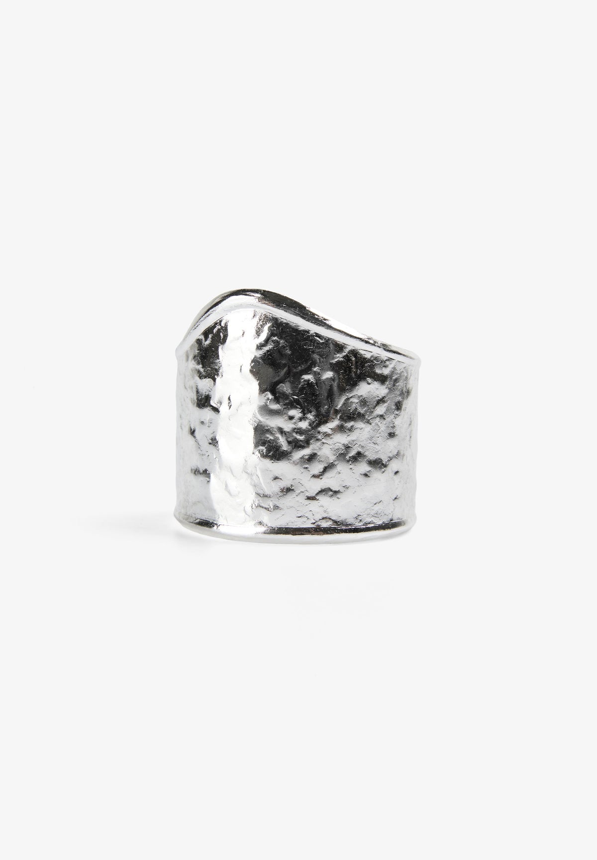 BRAZALETE PLATEADO TEXTURA