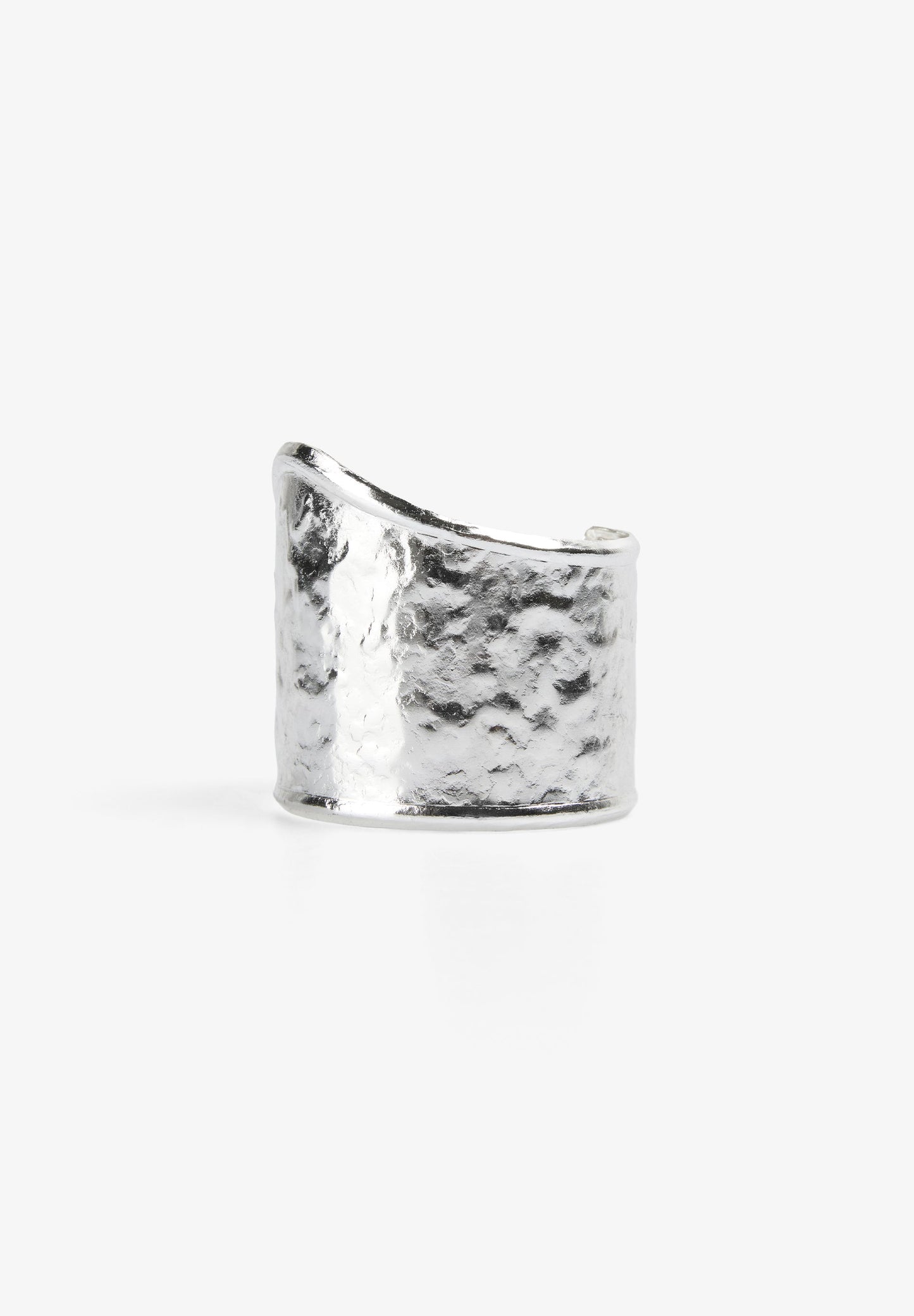 BRAZALETE PLATEADO TEXTURA