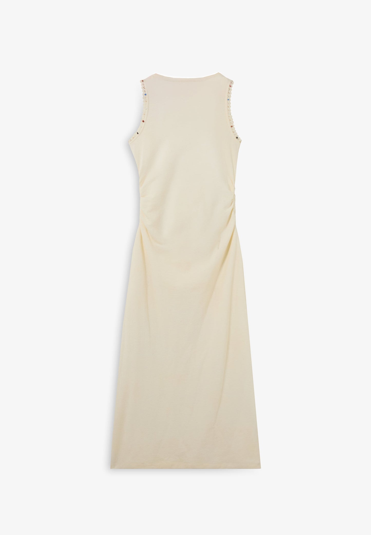 VESTIDO MIDI CON COLLAR