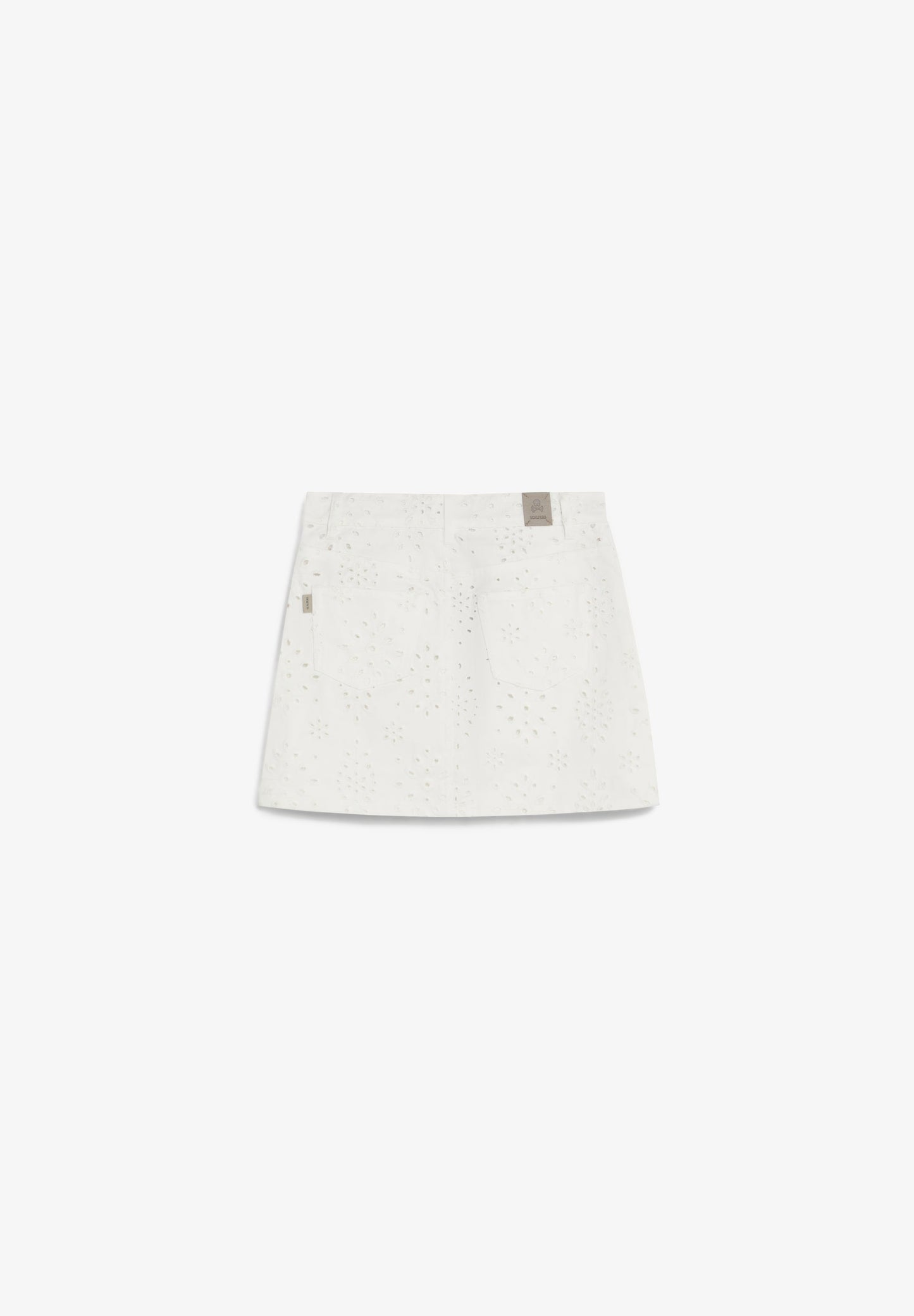 FALDA MINI PERFORADA