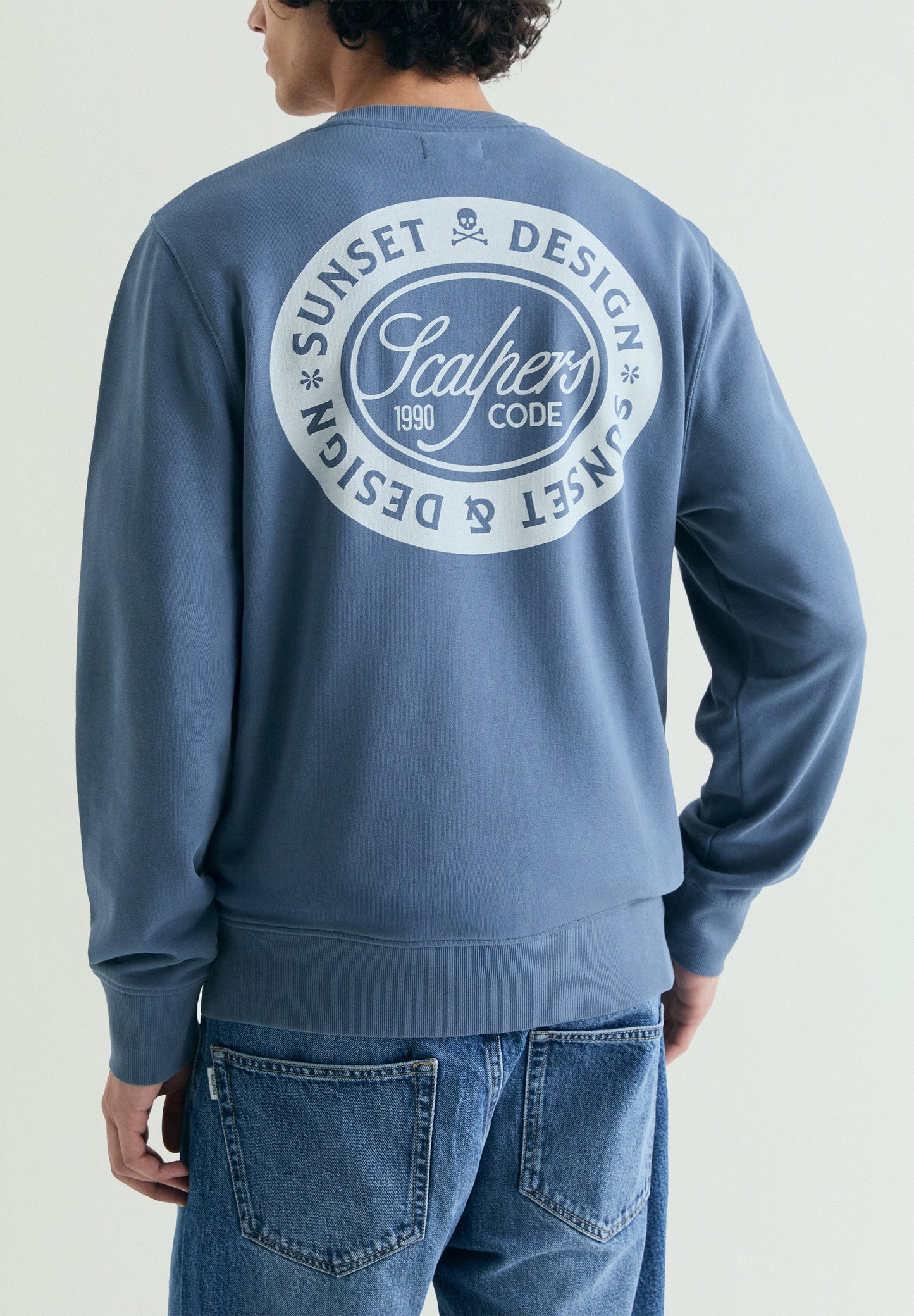 SUDADERA LAVADA ESTAMPADO