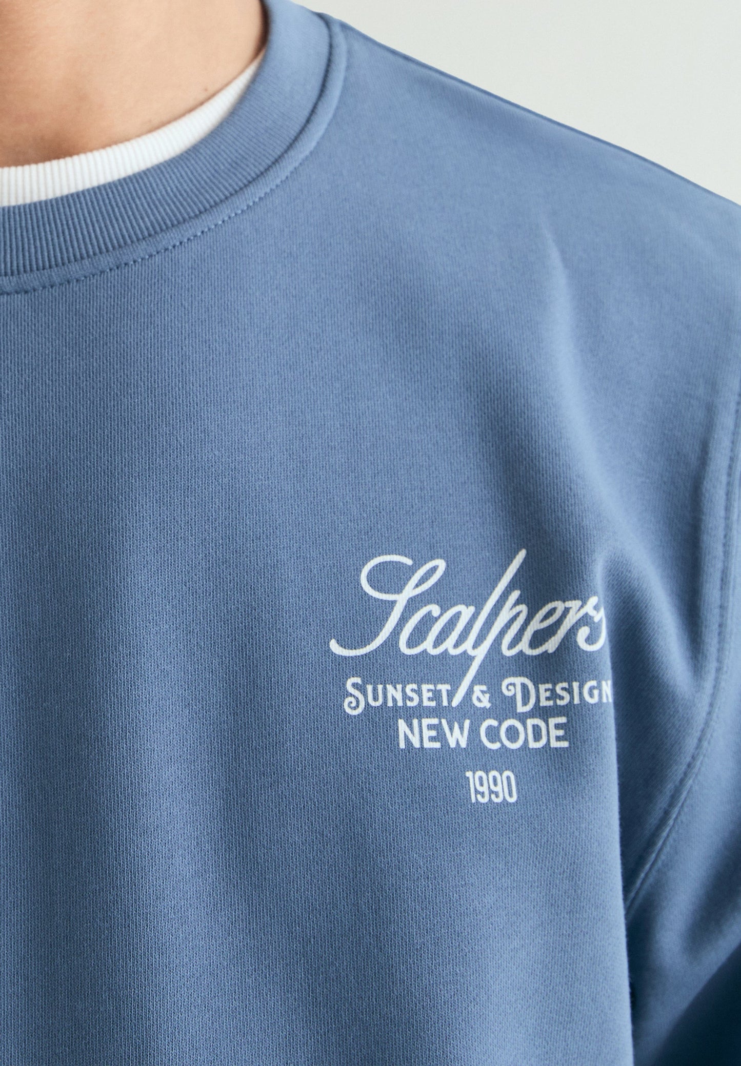 SUDADERA LAVADA ESTAMPADO